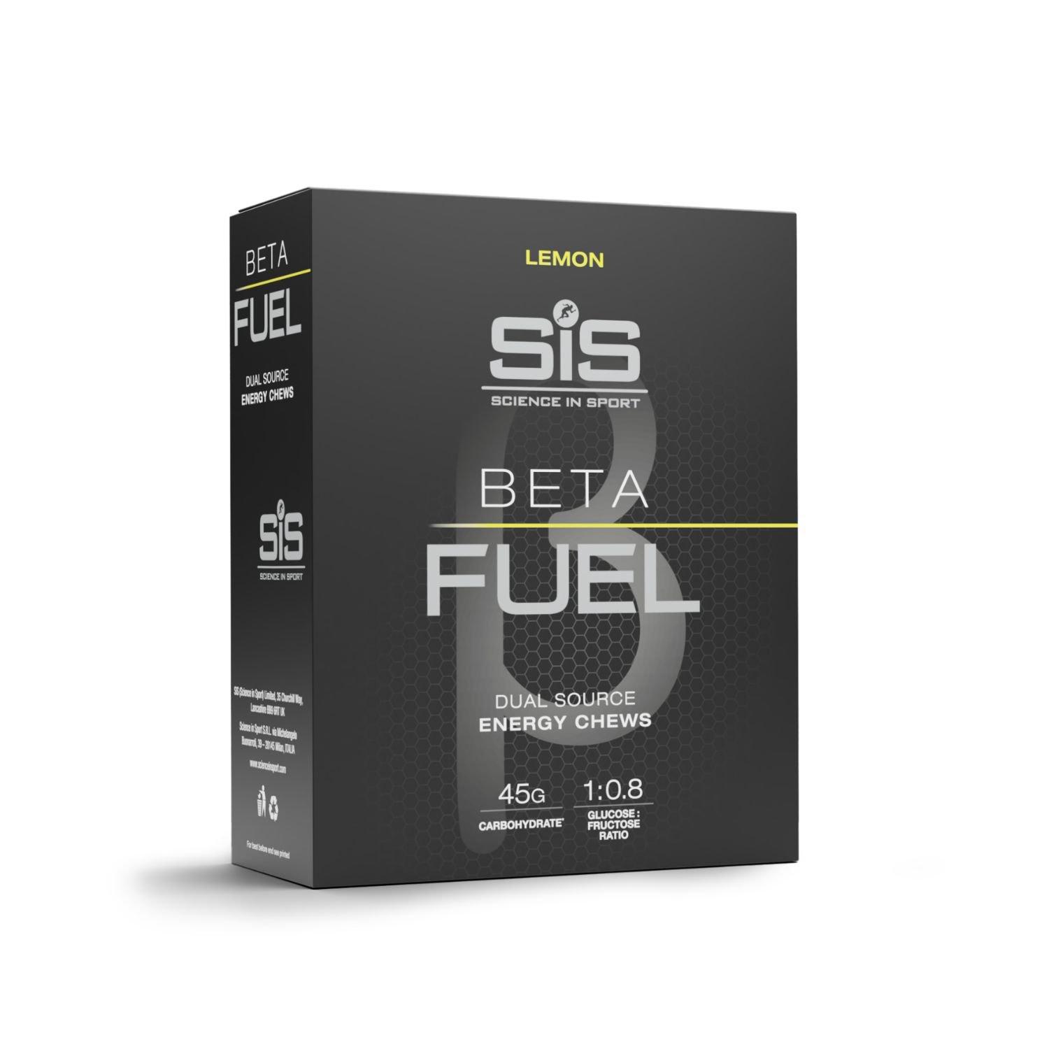 Lemon - Sis - SIS Beta Fuel Energy Chews - Box (6 Packs) - 1