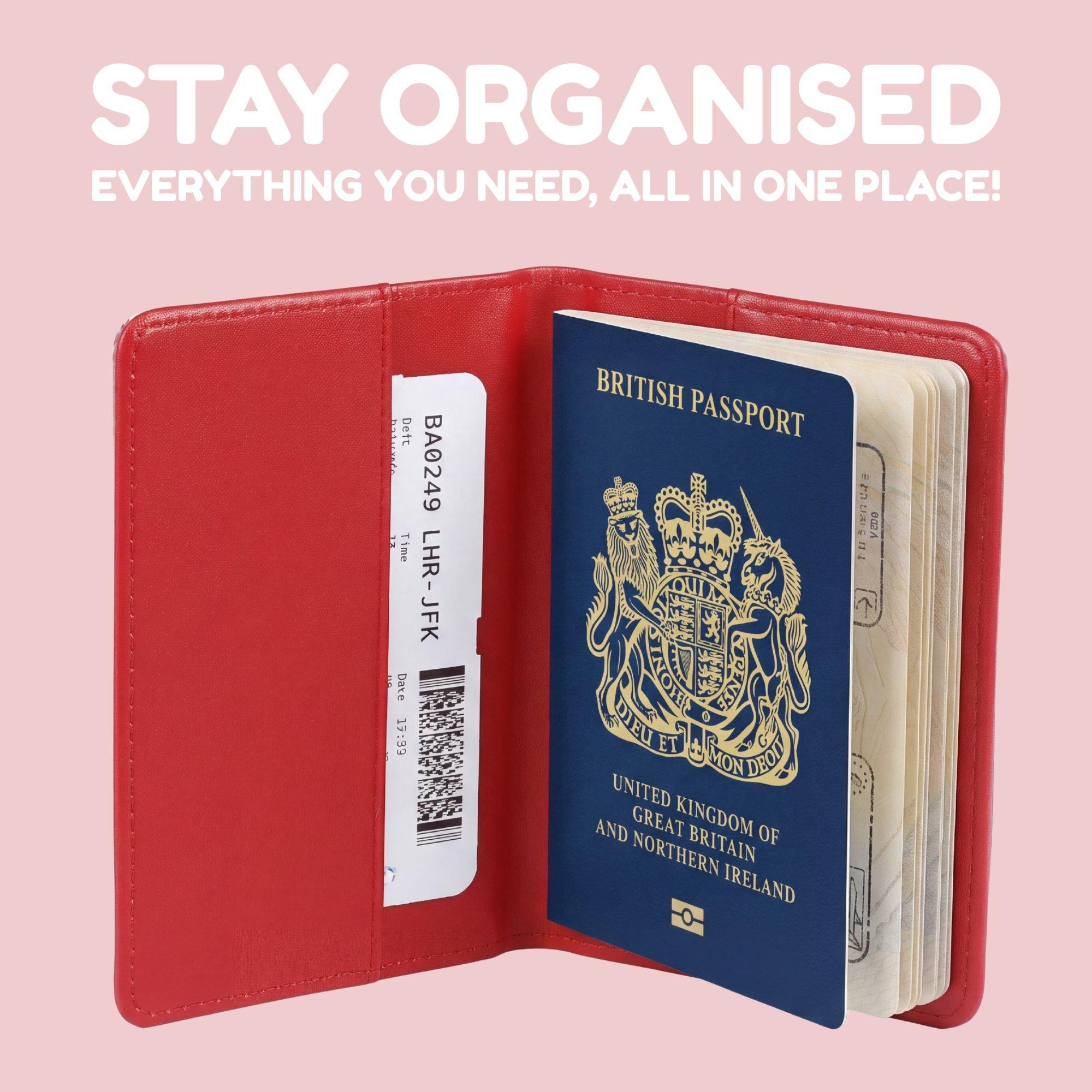 Pink - Mickey Mouse - Mickey & Minnie Passport Holder - 3