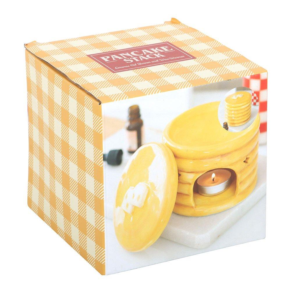 Brown - Something Different - Pancake Stack Shaped Oil Burner - 6