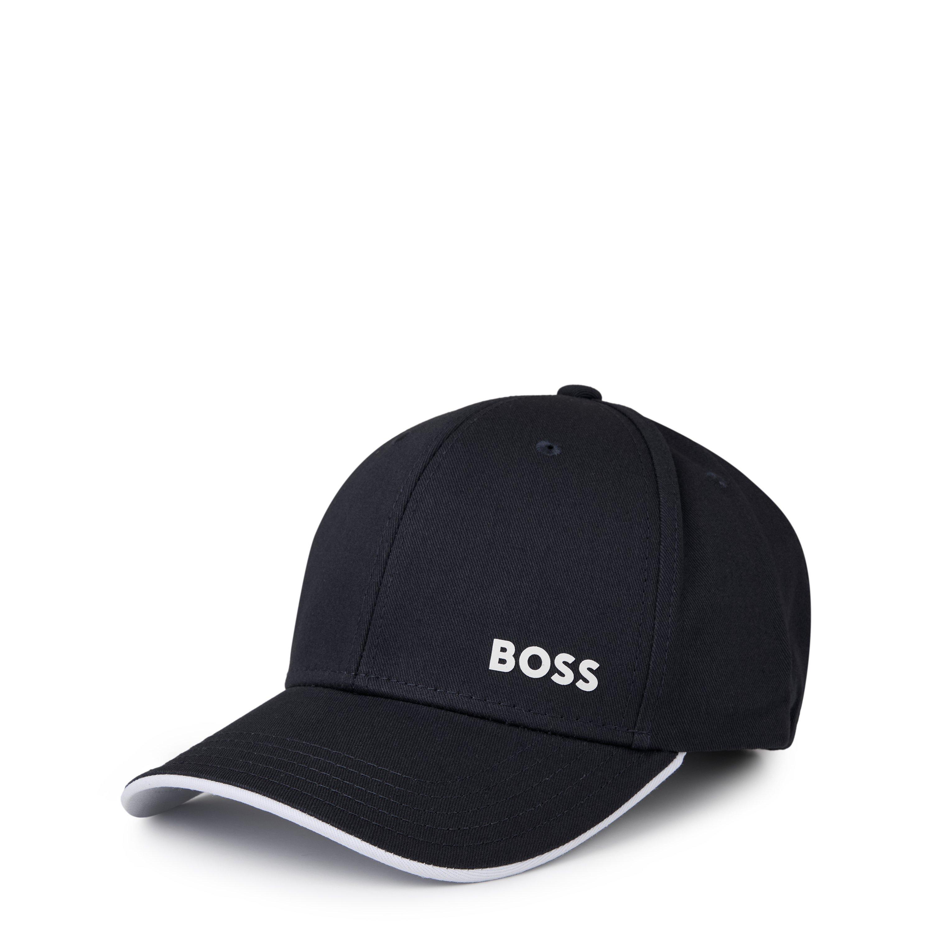Dark Blue 402 - Boss - Men's Bold Cap Breathable Cotton Baseball Cap - 1