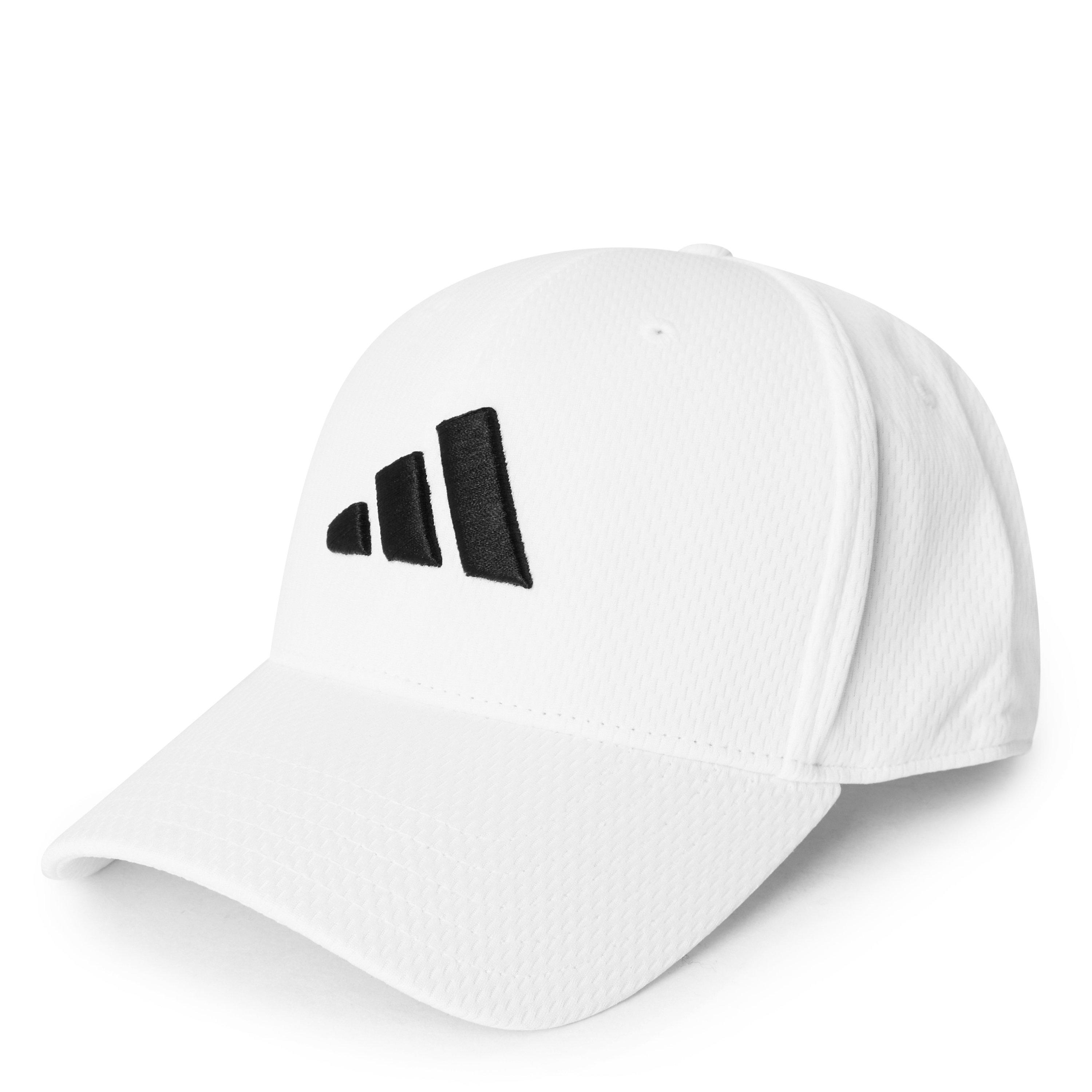 Adidas Men's Fitd Climacool Baseball Cap - White/Black - Sml/Med