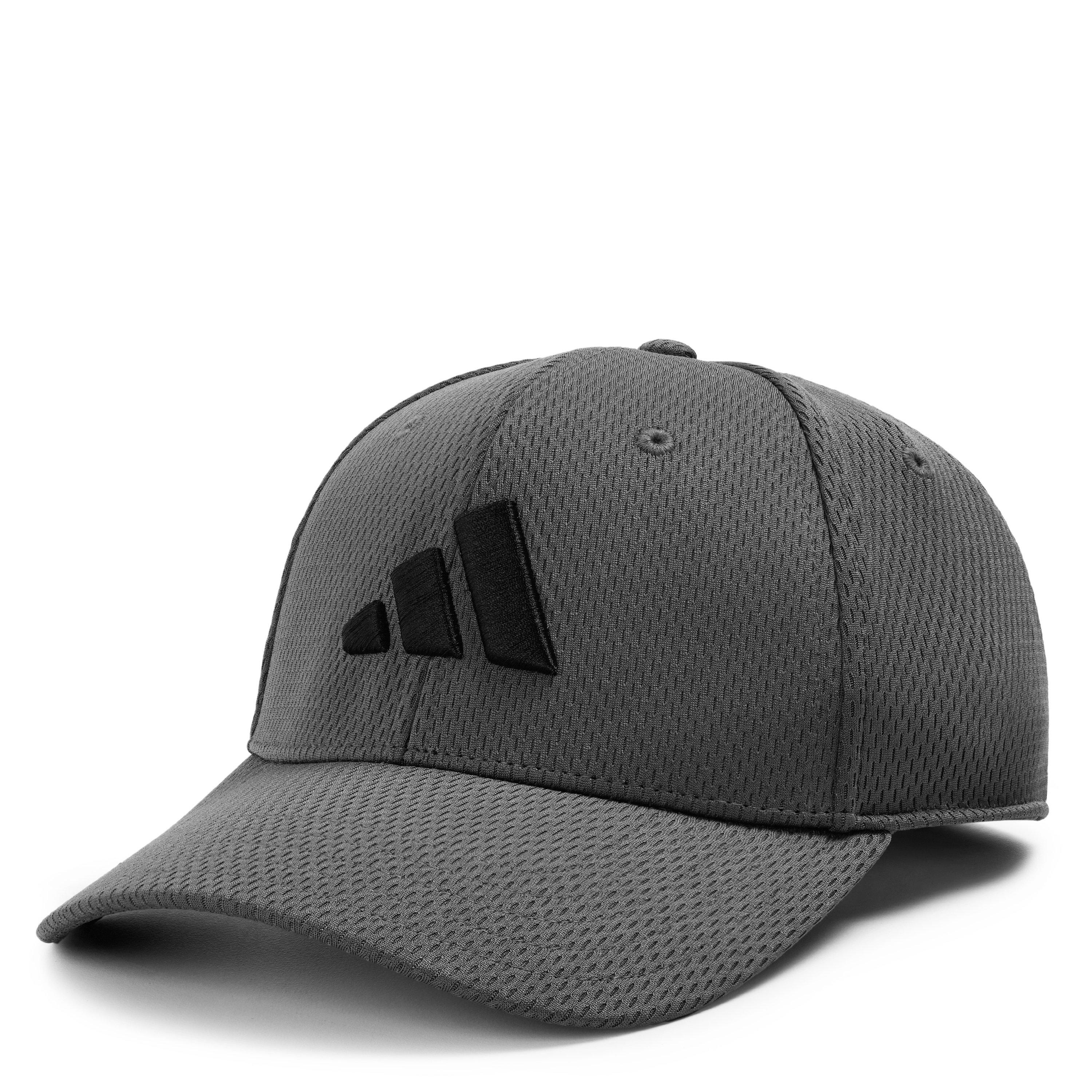 Adidas Men's Fitd Climacool Baseball Cap - Grey/Black - Sml/Med