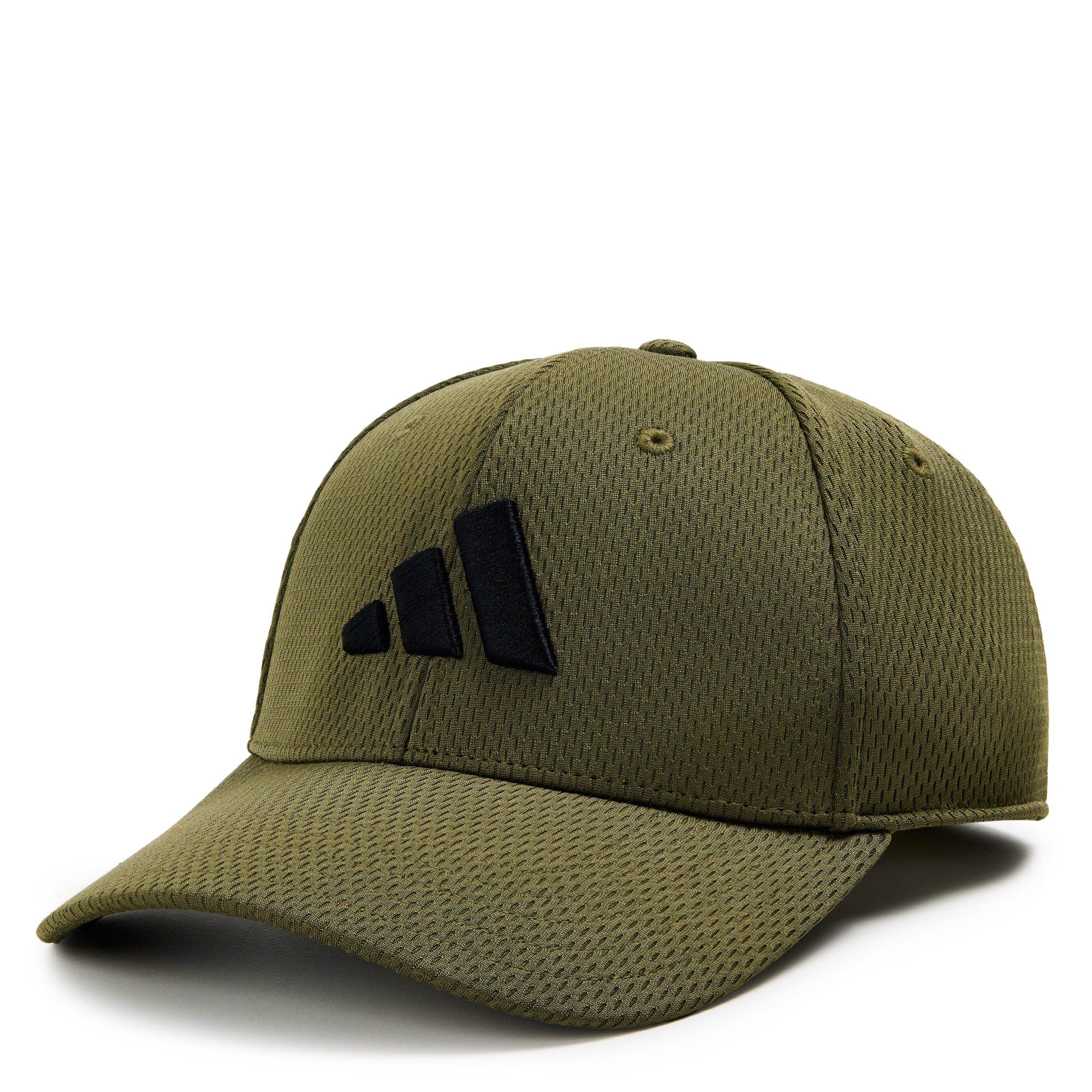 Adidas Men's Fitd Climacool Baseball Cap - Olive/Black - Lge/XLge