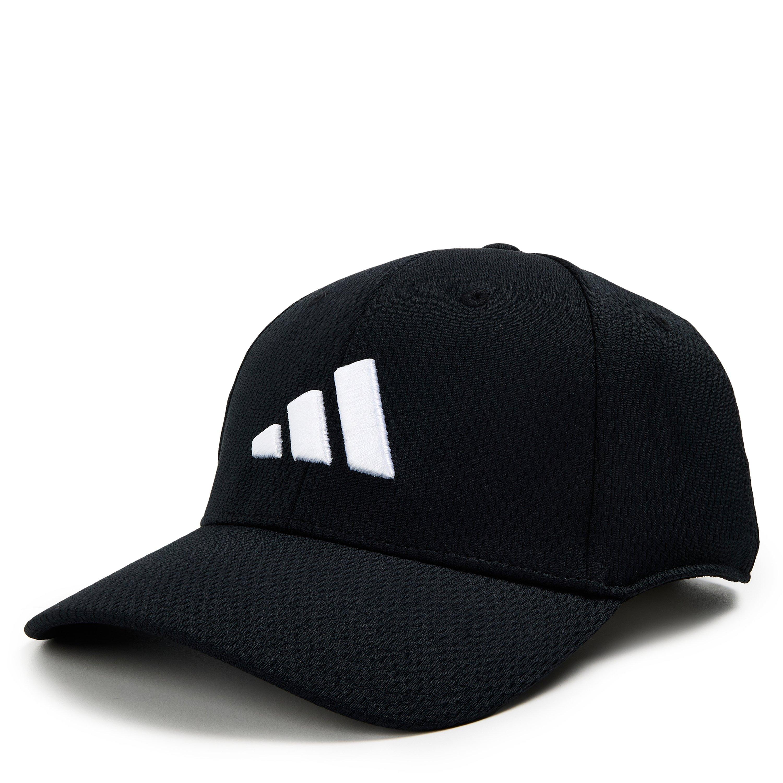 Adidas Men's Fitd Climacool Baseball Cap - Black/White - Sml/Med