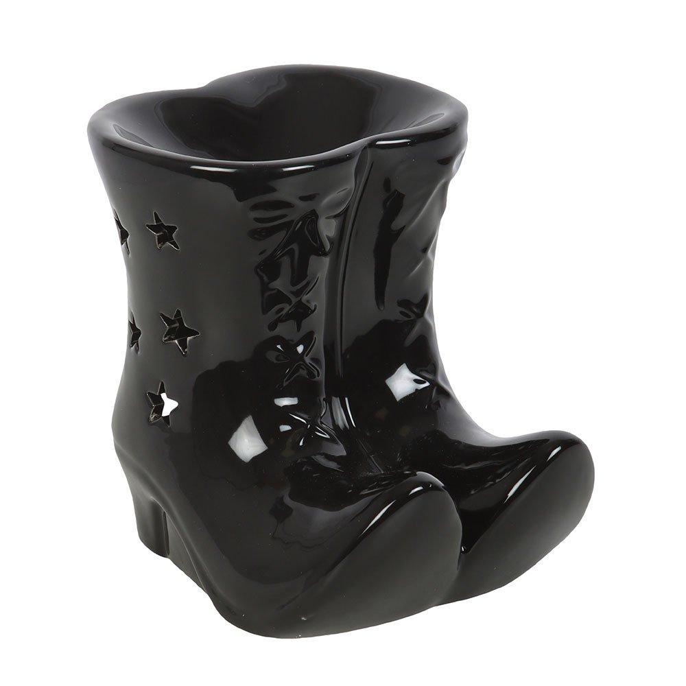 Black - Something Different - Black Witch Boots Oil Burner - 2