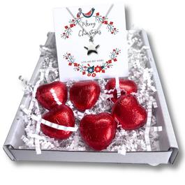 Aye Do Christmas Star MiniGiftHamper Silver Star Necklace