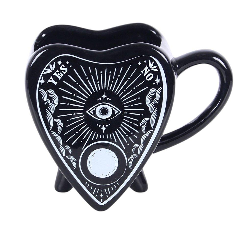 White - Something Different - Black Planchette Mug - 4