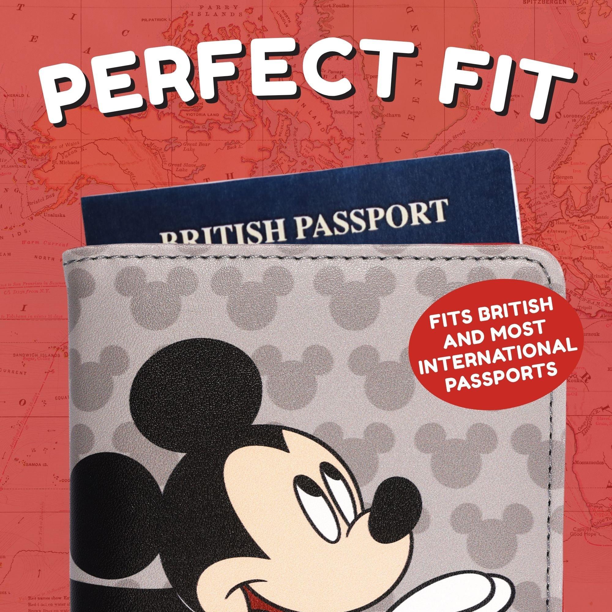 Brown - Mickey Mouse - Mickey & Minnie Passport Holder - 6