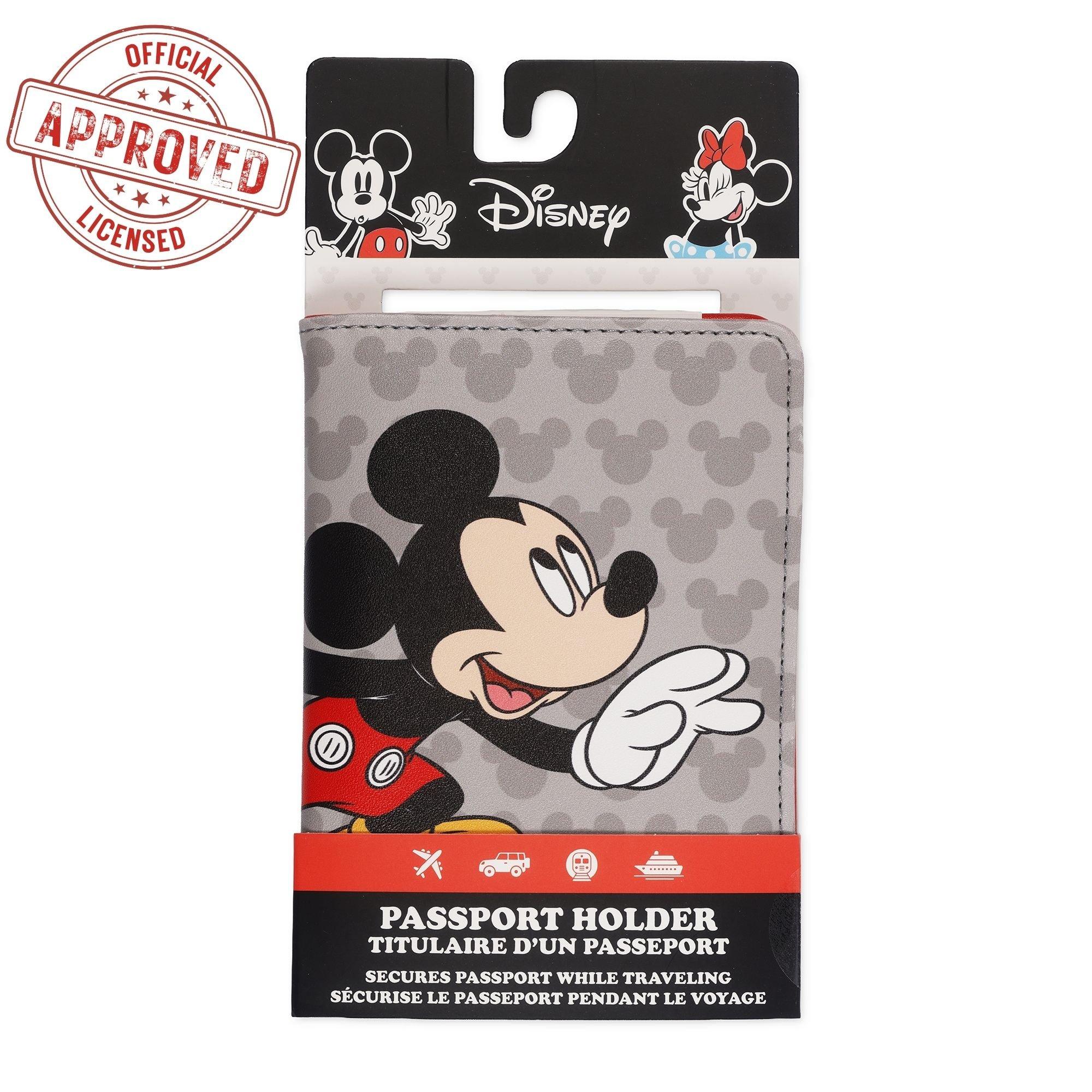 Brown - Mickey Mouse - Mickey & Minnie Passport Holder - 8