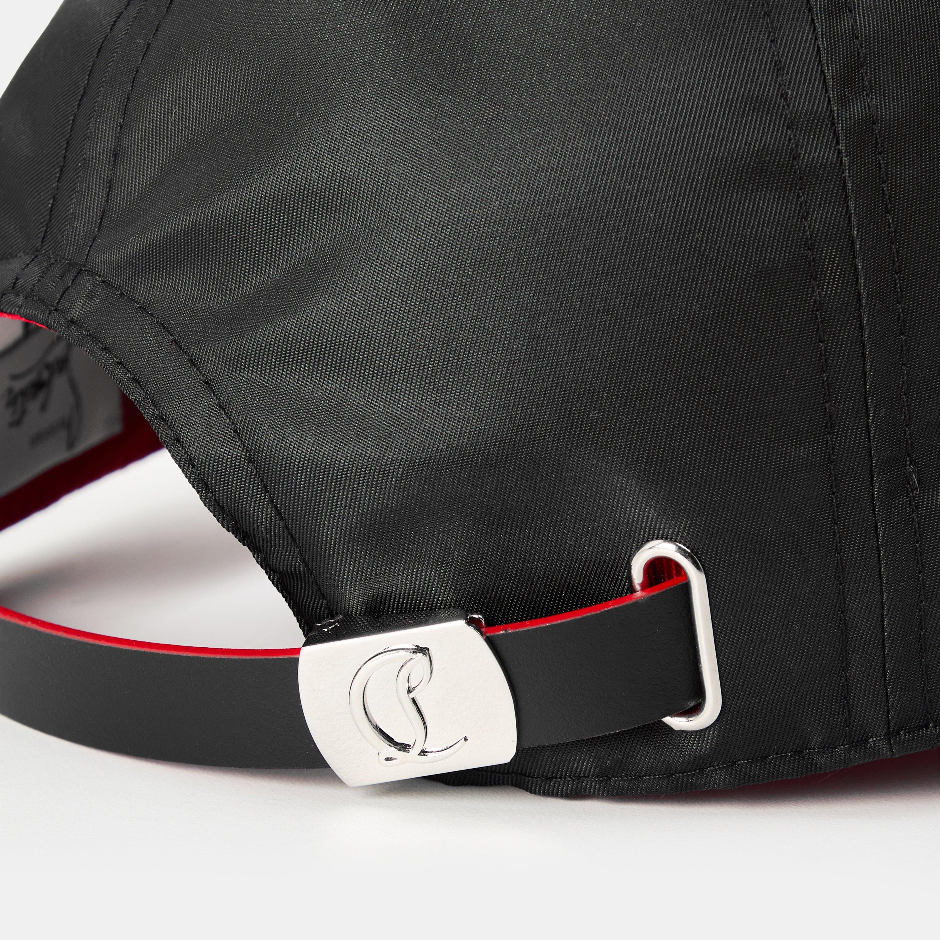 Nylon Black - Christian Louboutin - Mooncrest Cap - 4