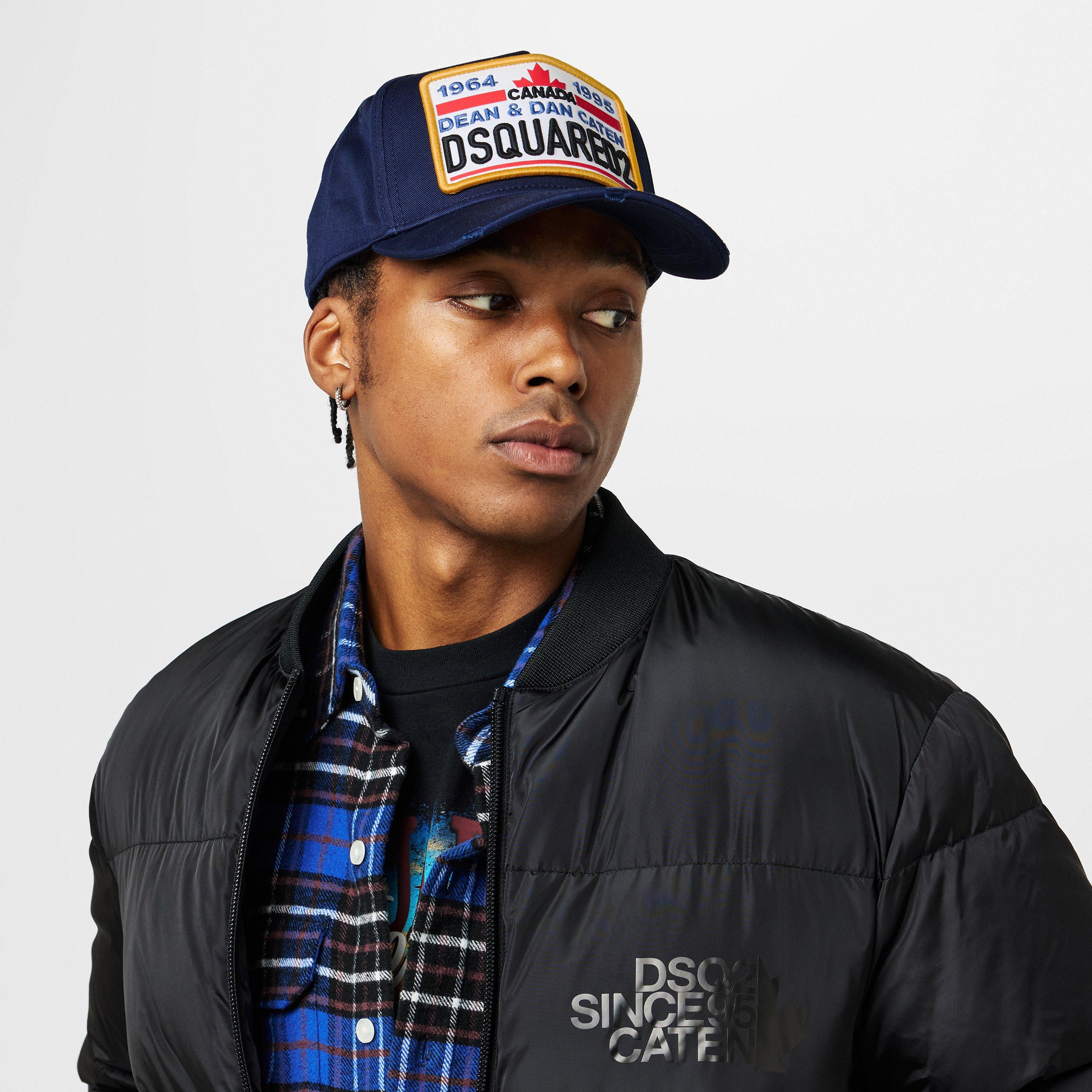 Navy - DSquared2 - Men's DSQ Baseball Cap - 3