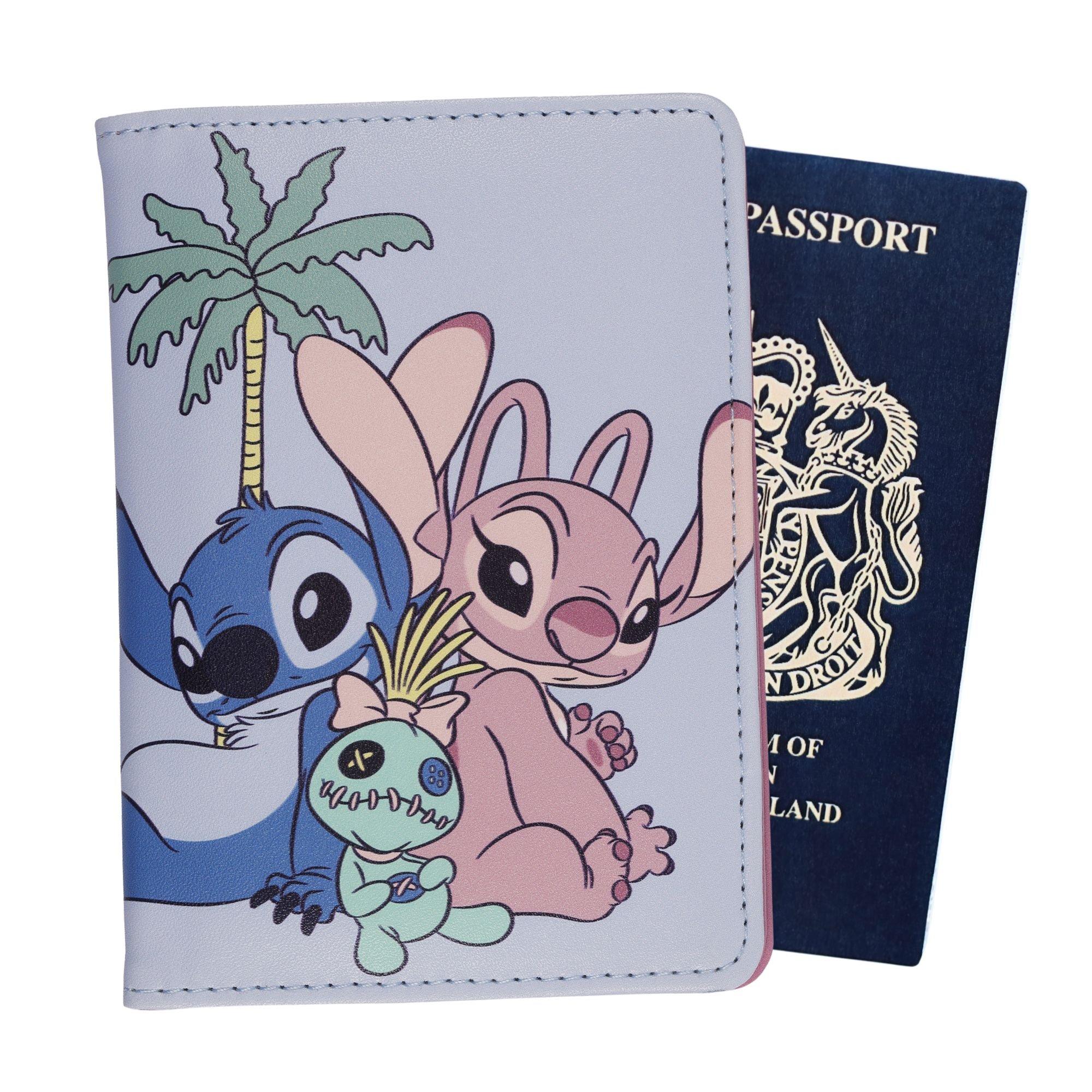 Blue - Disney Stitch - Stitch Passport Holder - 1