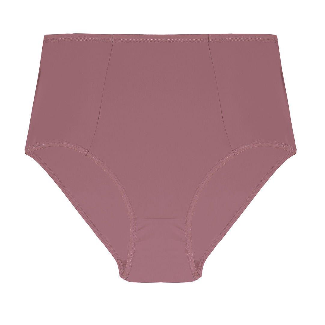 Pink - Playful Promises - Second Skin Rose Recycled Highwaist Brief - 4