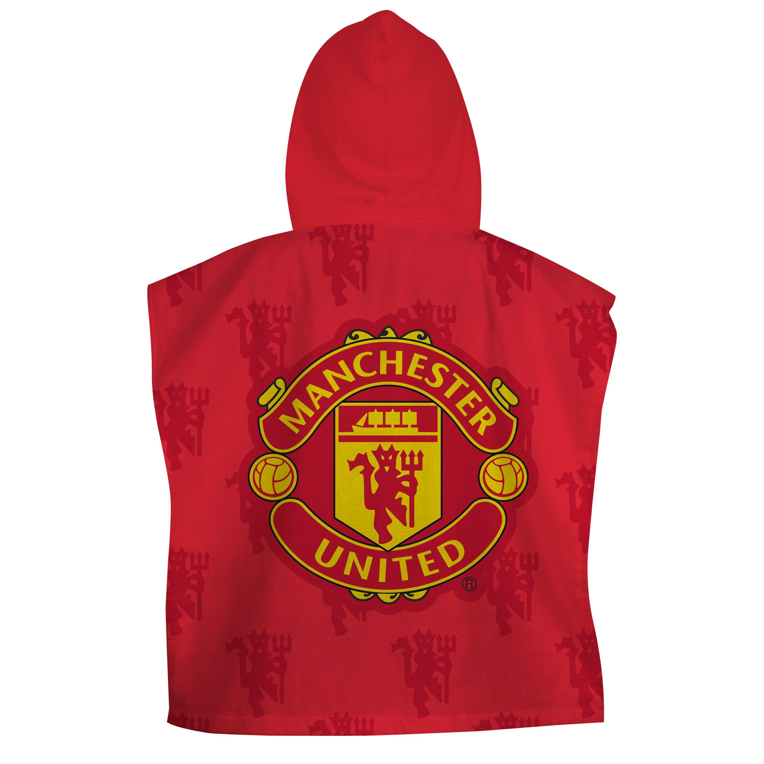 Red - Manchester United FC - Manchester United FC Boots Medium Poncho Towel - 2