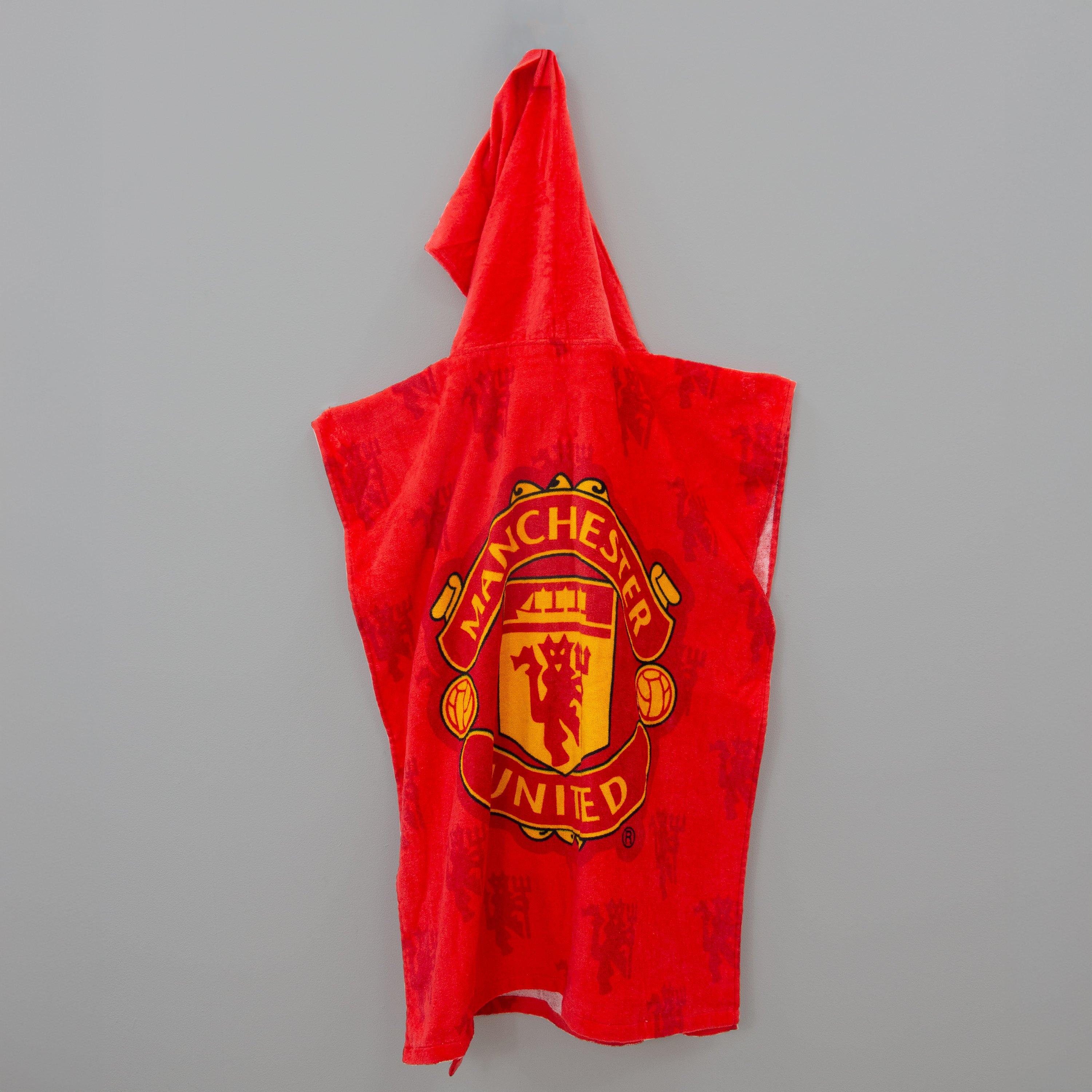 Red - Manchester United FC - Manchester United FC Boots Medium Poncho Towel - 4