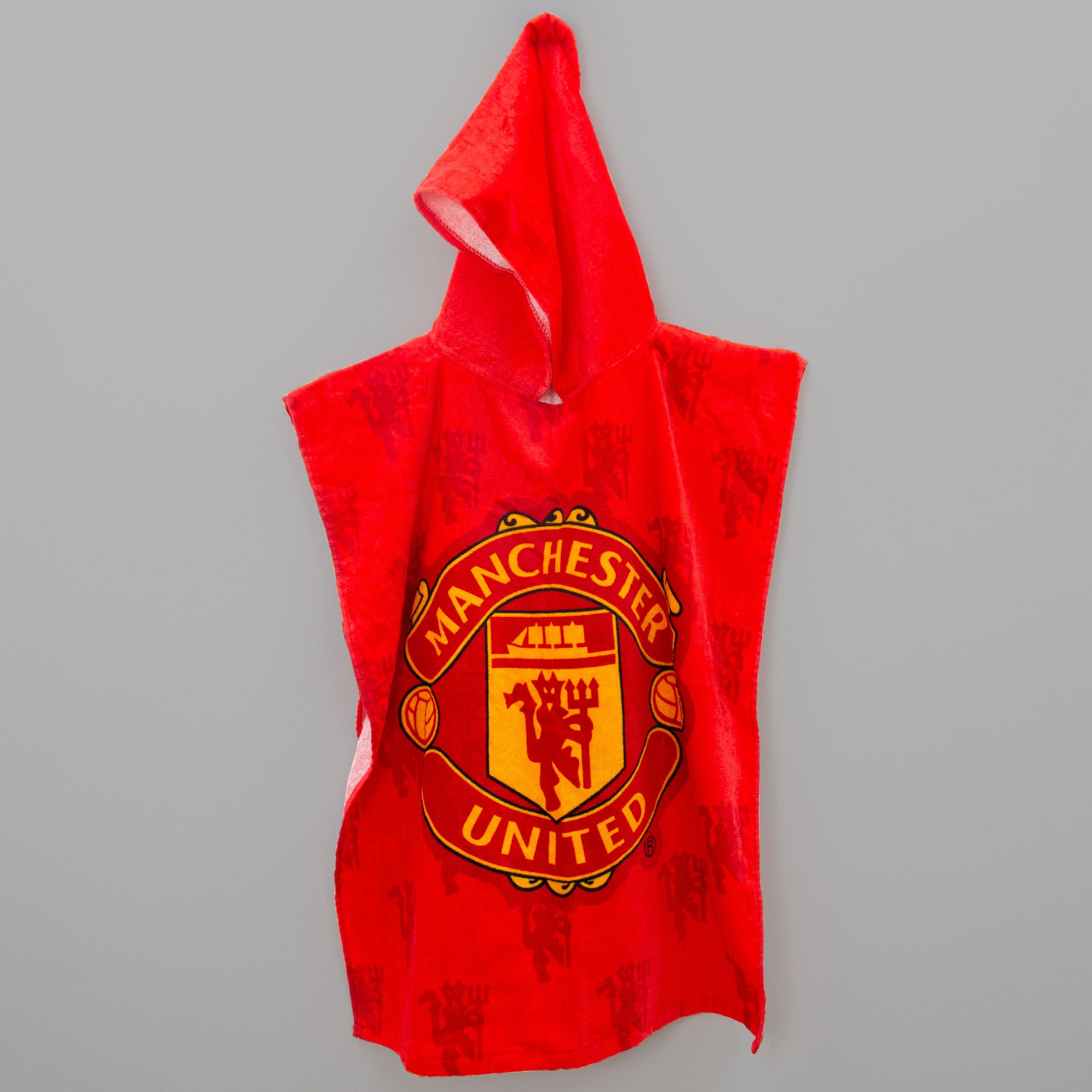 Red - Manchester United FC - Manchester United FC Boots Medium Poncho Towel - 5