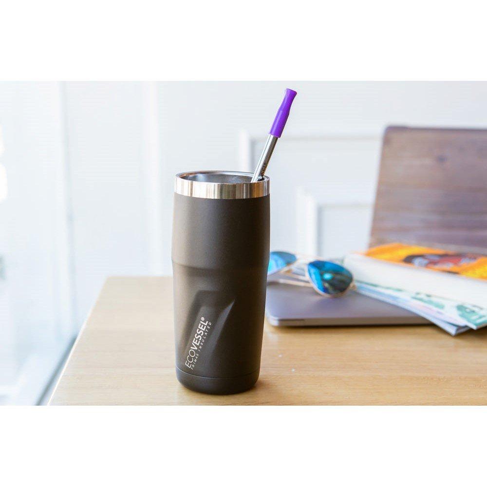 Silver - Ecovessel - Ecovessel Straw Set - 5