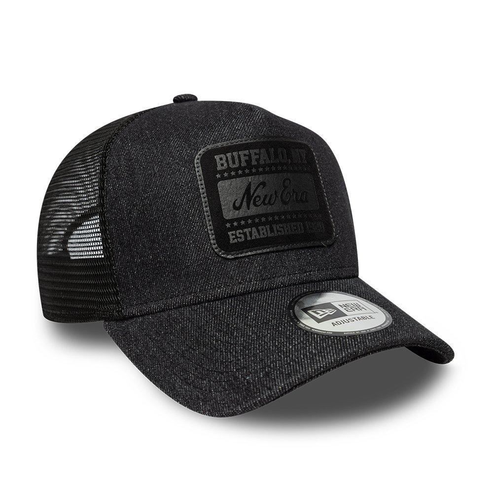 NE Black Denim - New Era - Patch Trucker Cap - 3