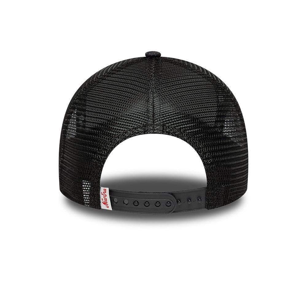 NE Black Denim - New Era - Patch Trucker Cap - 4