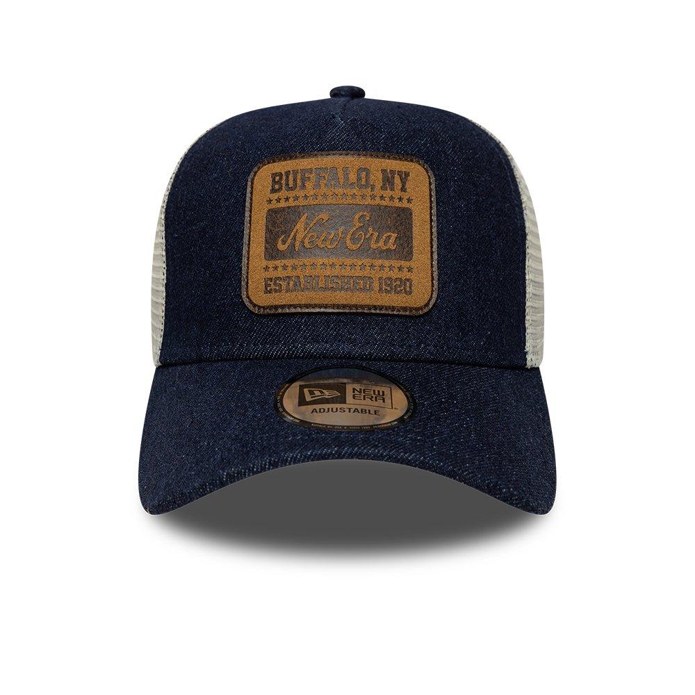 NE Blue Denim - New Era - Patch Trucker Cap - 2