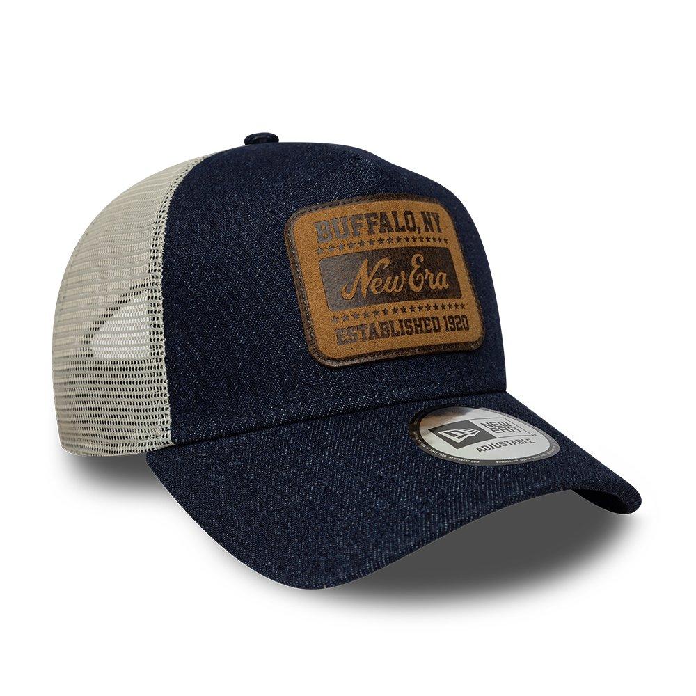 NE Blue Denim - New Era - Patch Trucker Cap - 3