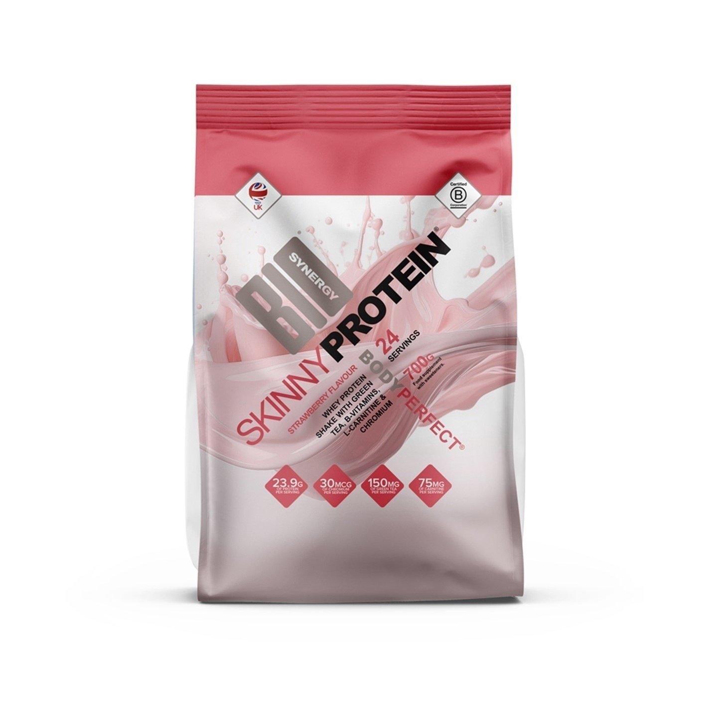 Strawberry - Bio-Synergy - Skinny Protein Shake Strawberry - 700g - 1
