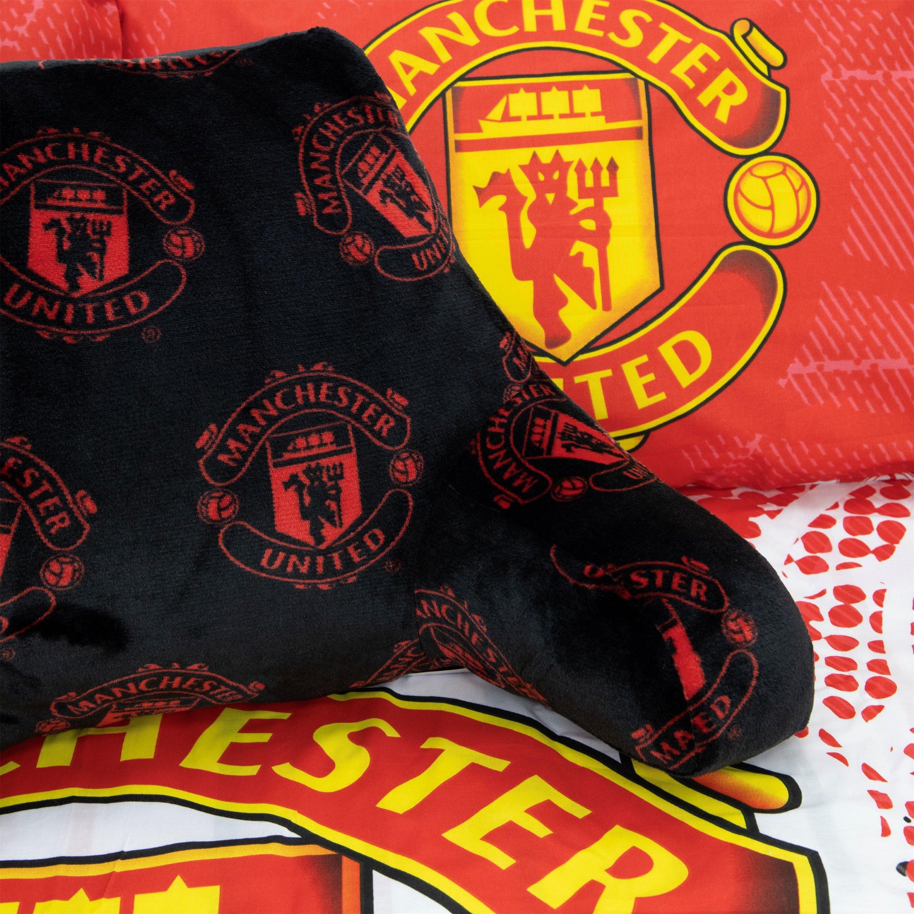 Black - Manchester United FC - Manchester United FC Applause Cuddle Cushion - 4