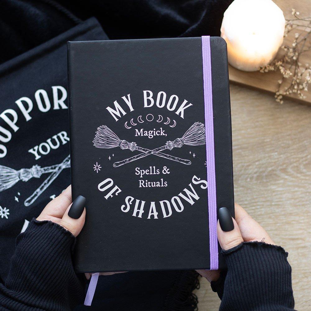 Something Different Women's The Coven Club Book Of Shadows A5 Notebook - Black