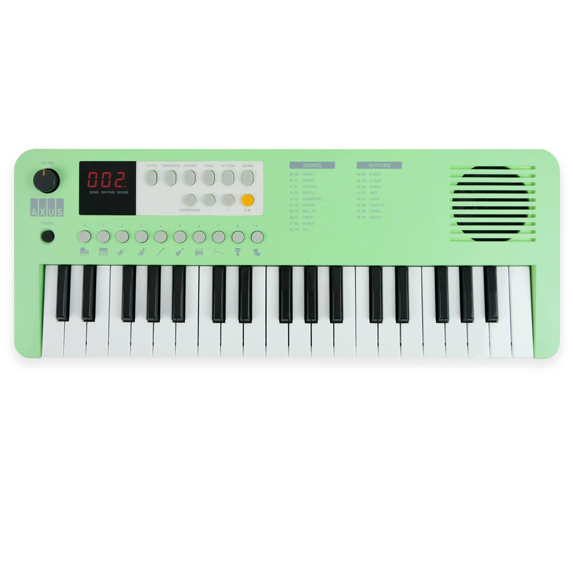 Axus  Mini Keyboard 37 Key Keyboard - Grey - 37-Key