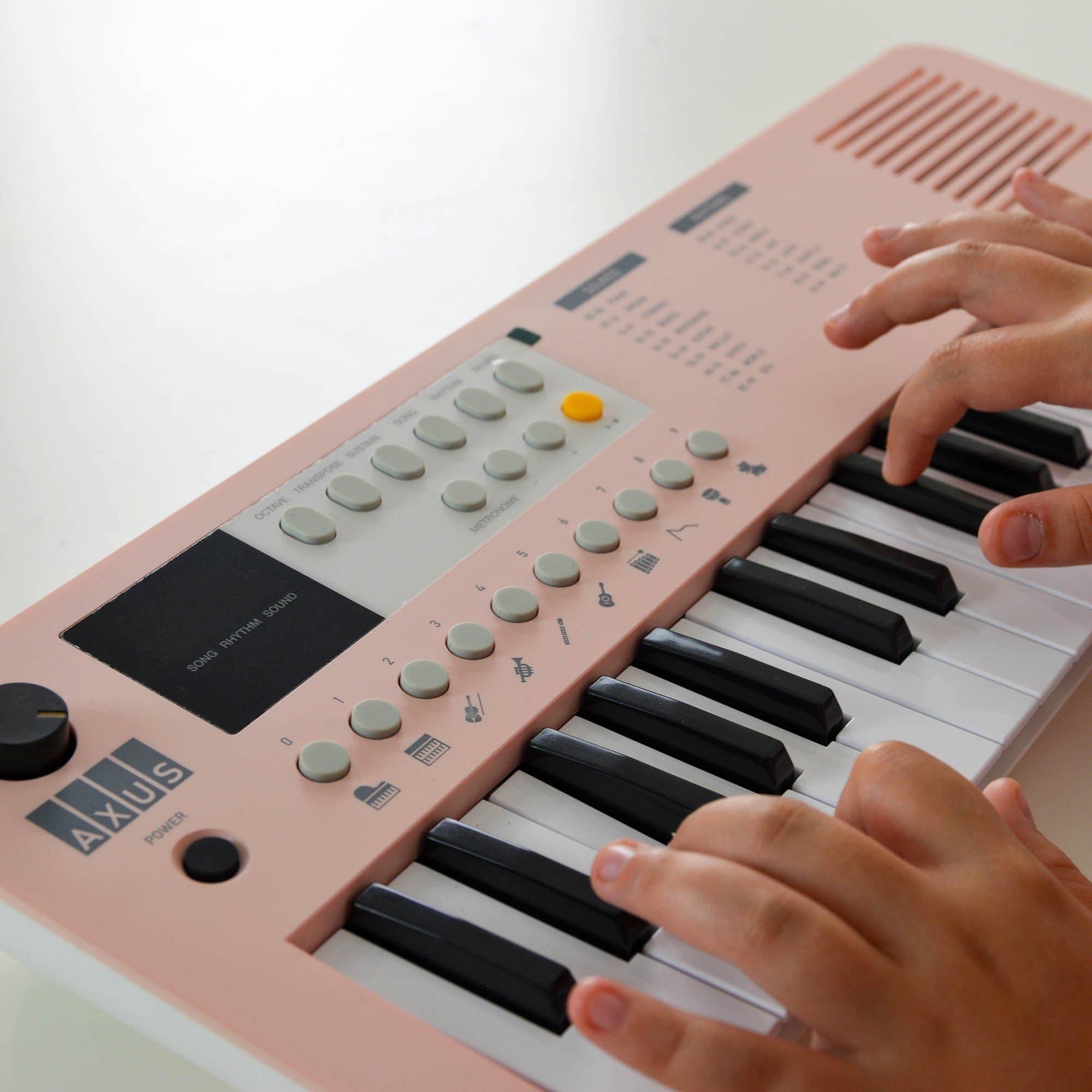 Pink - Axus - Mini Keyboard 37 Key Keyboard - 6