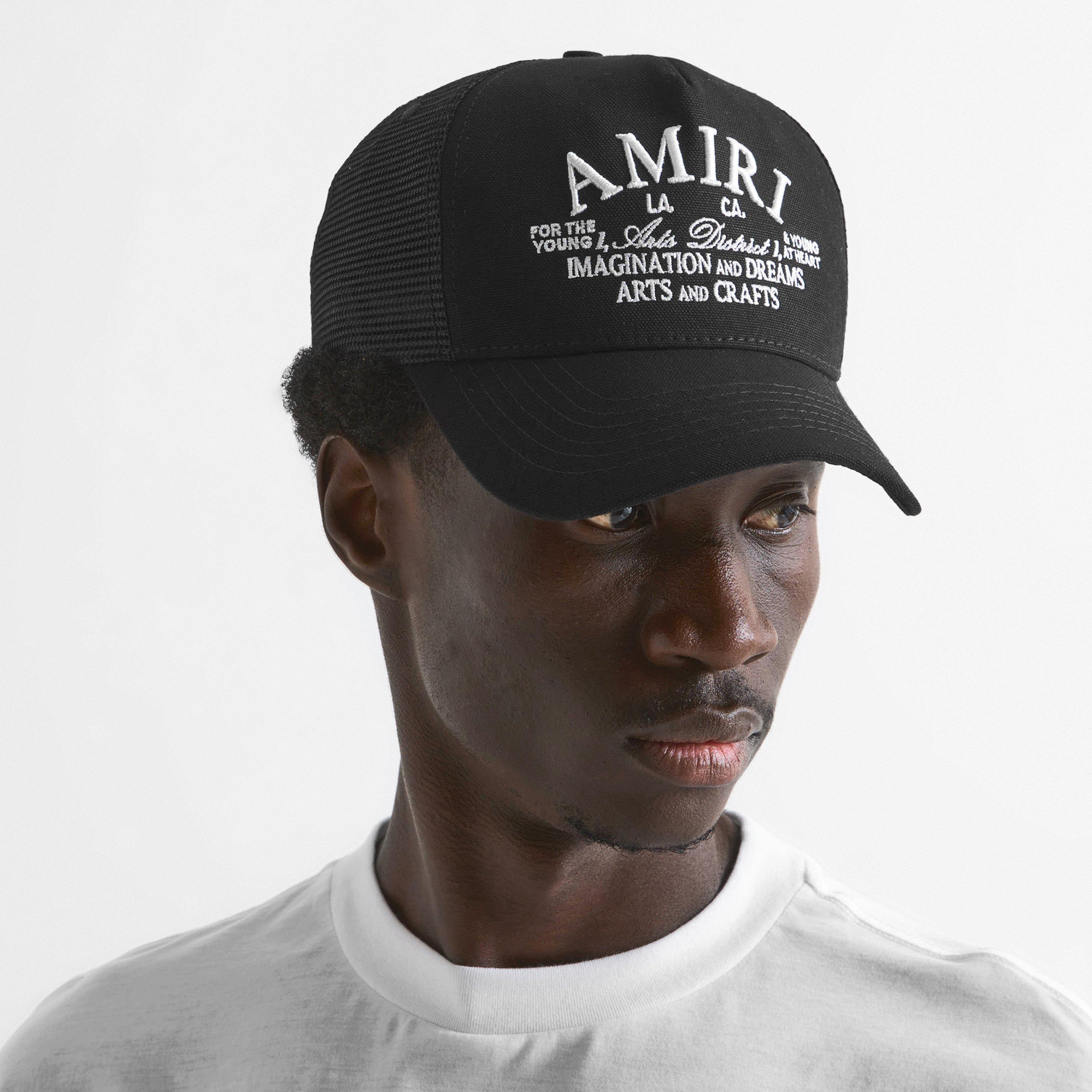 Black - Amiri - Men's Arts District Trucker Cap - 3