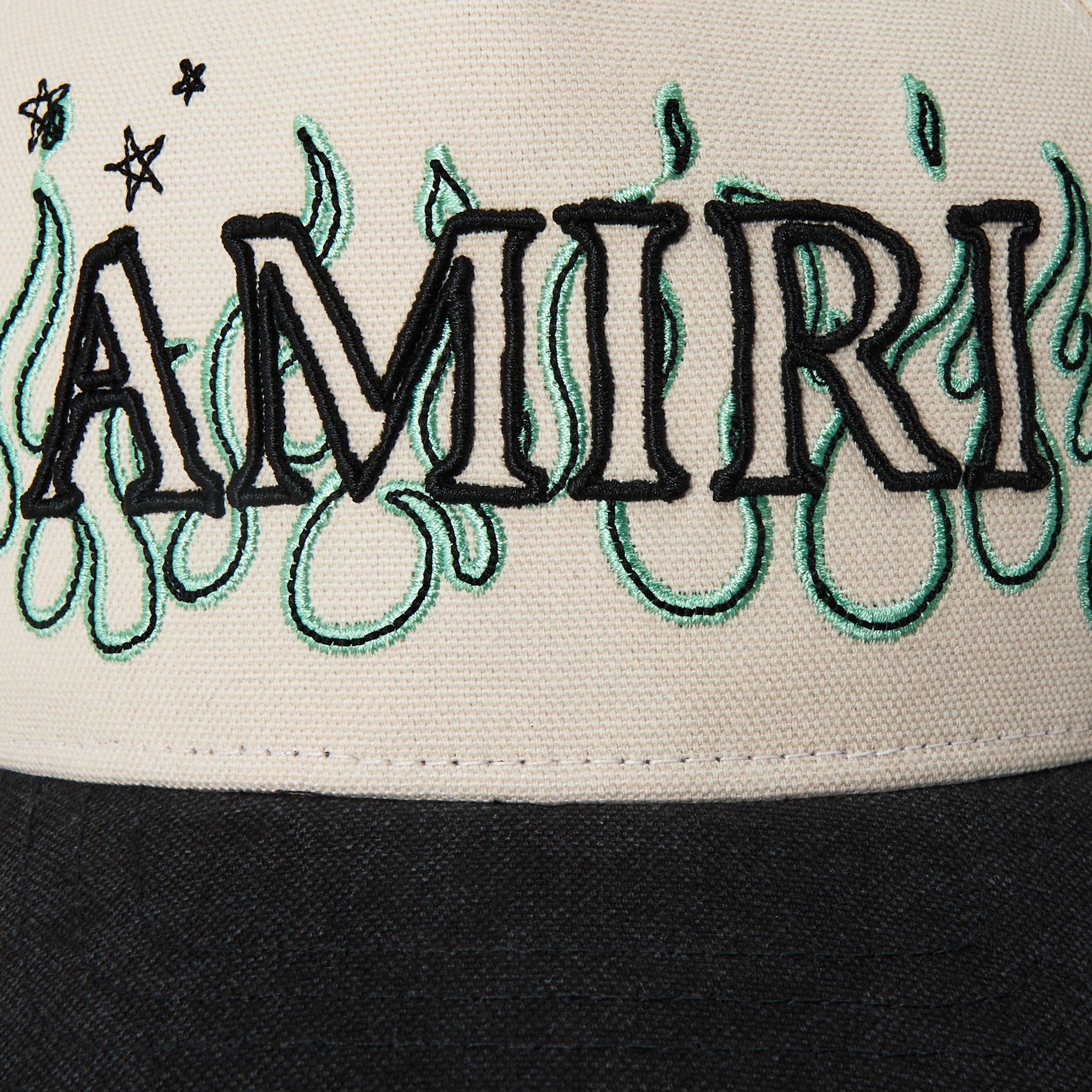 Ivory - Amiri - Amiri Flames Cap Sn63 - 3