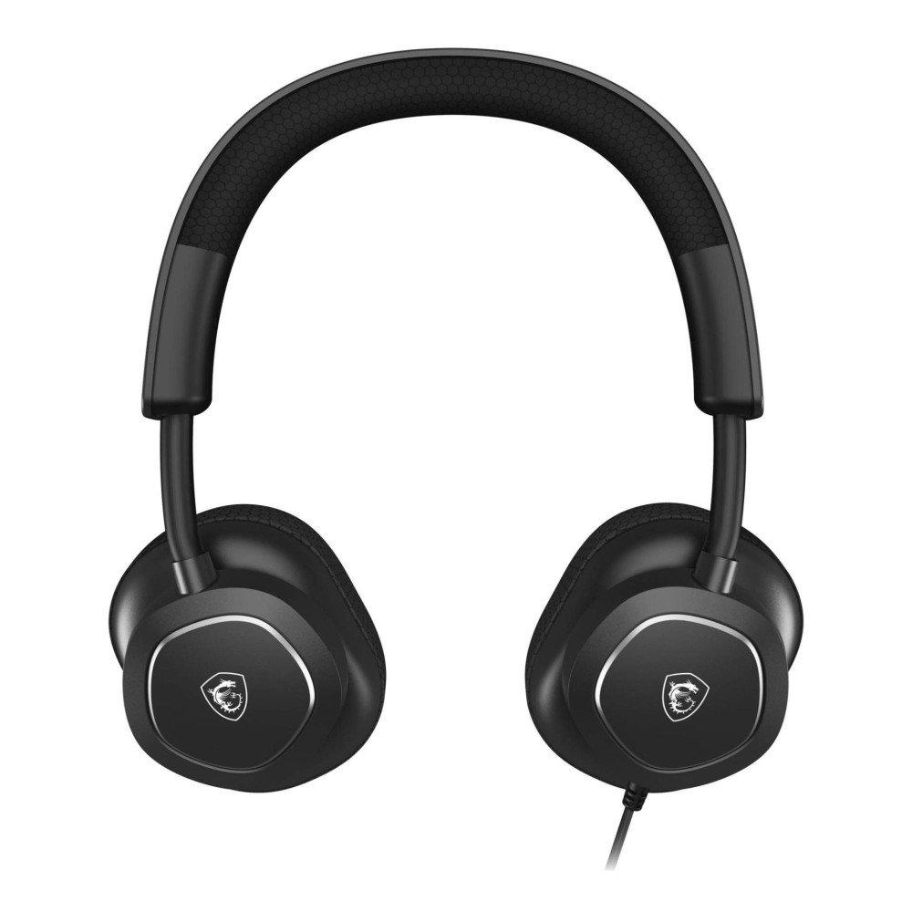 Black - MSI - Maestro 300 Gaming Headset - Black - 2