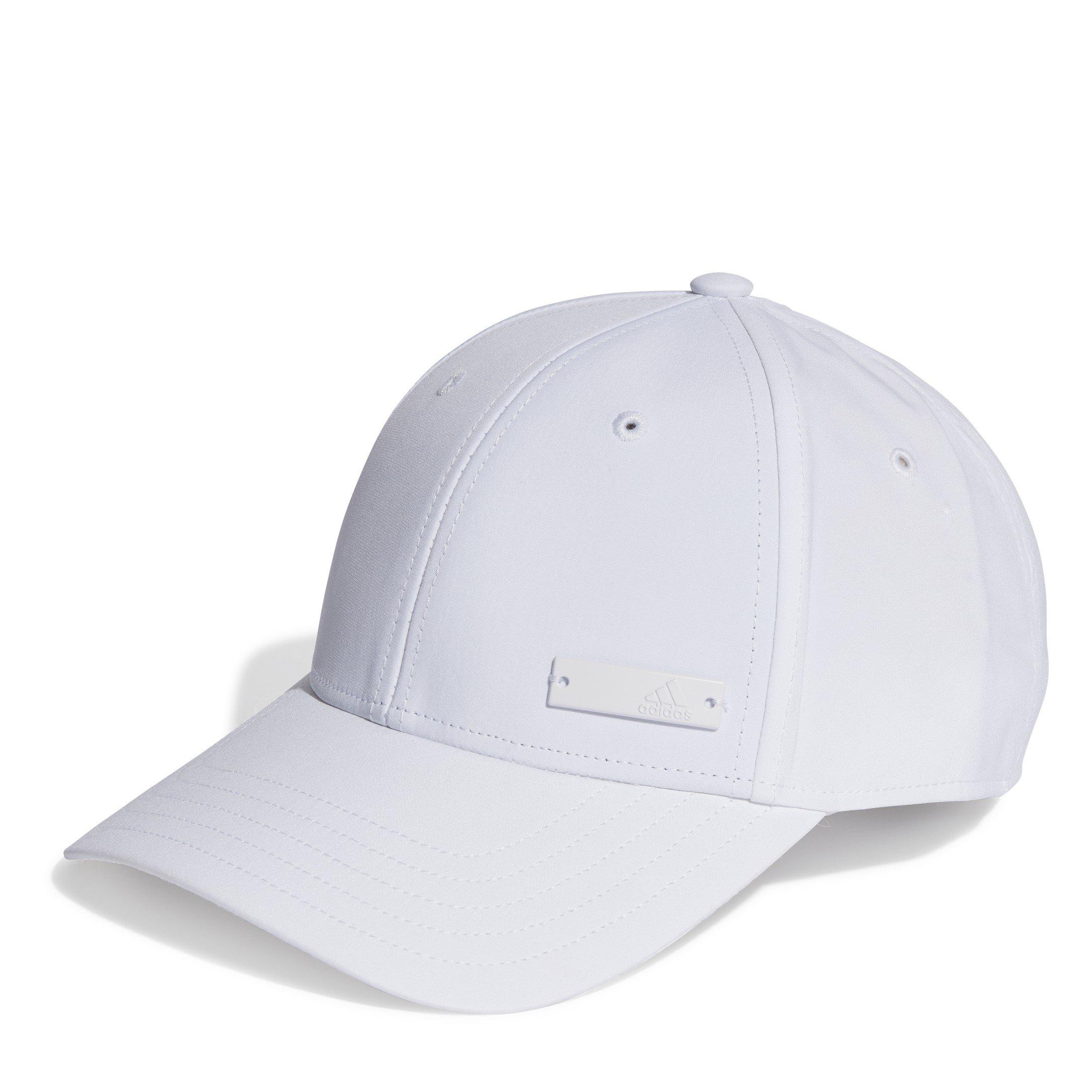 White - adidas - Metal Badge Baseball Cap - 1