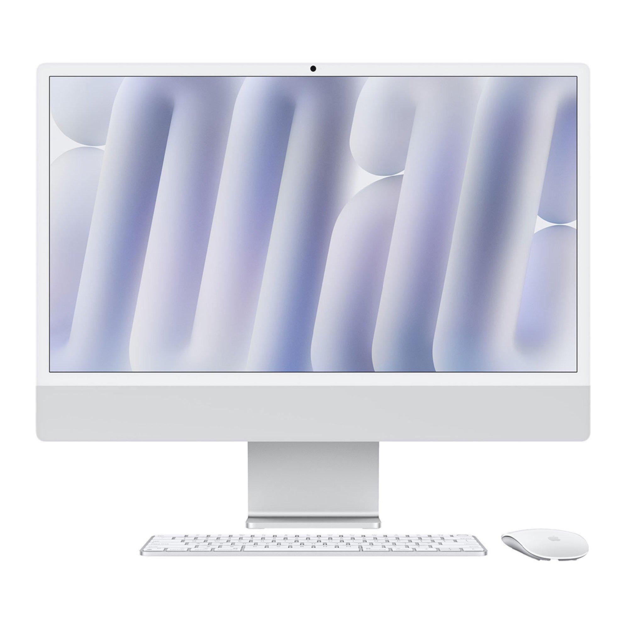 Silver - Apple - iMac 24 4.5K Retina Display 10 Core 24GB 512GB - 1