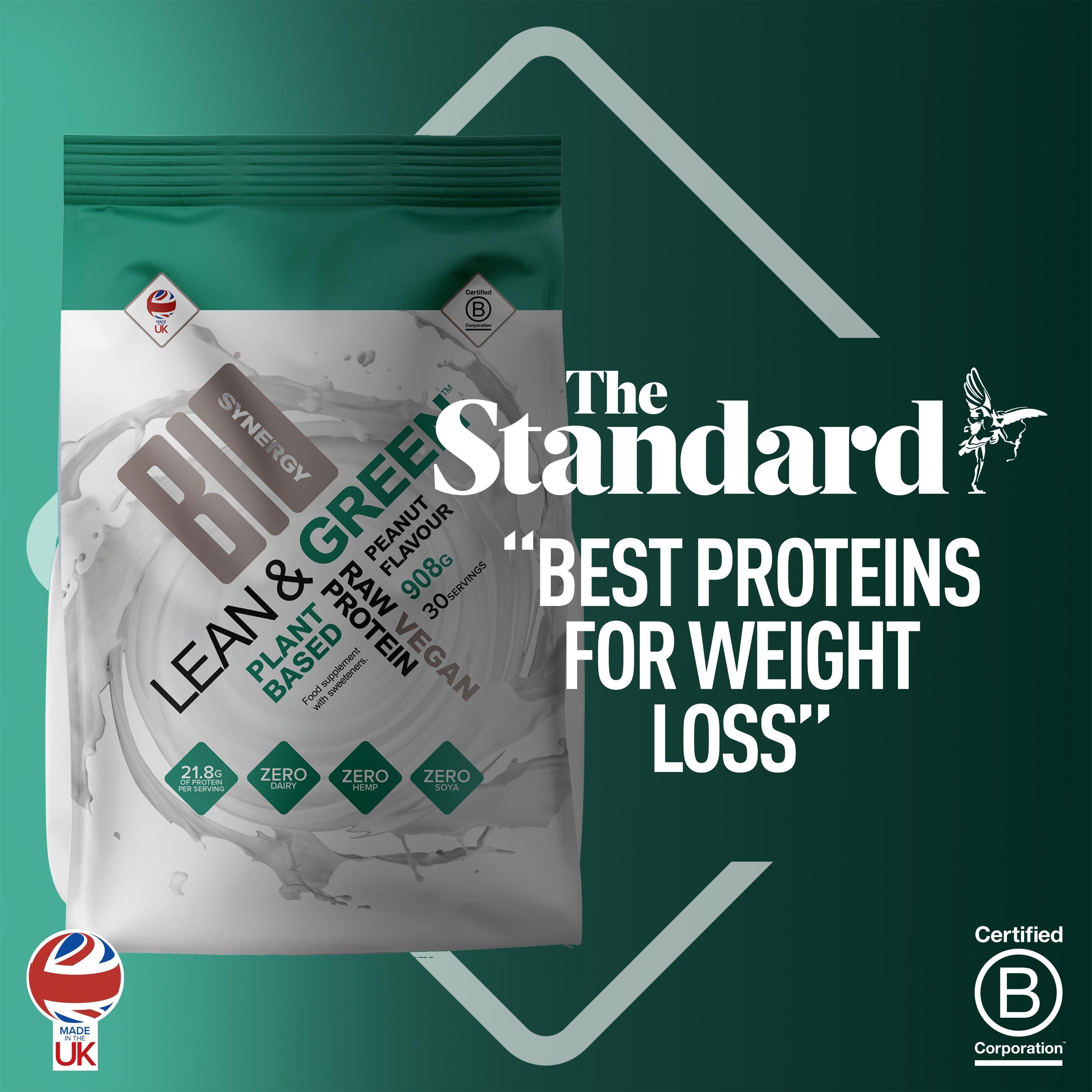 Peanut - Bio-Synergy - Lean & Green vegan protein - peanut - 908g - 5