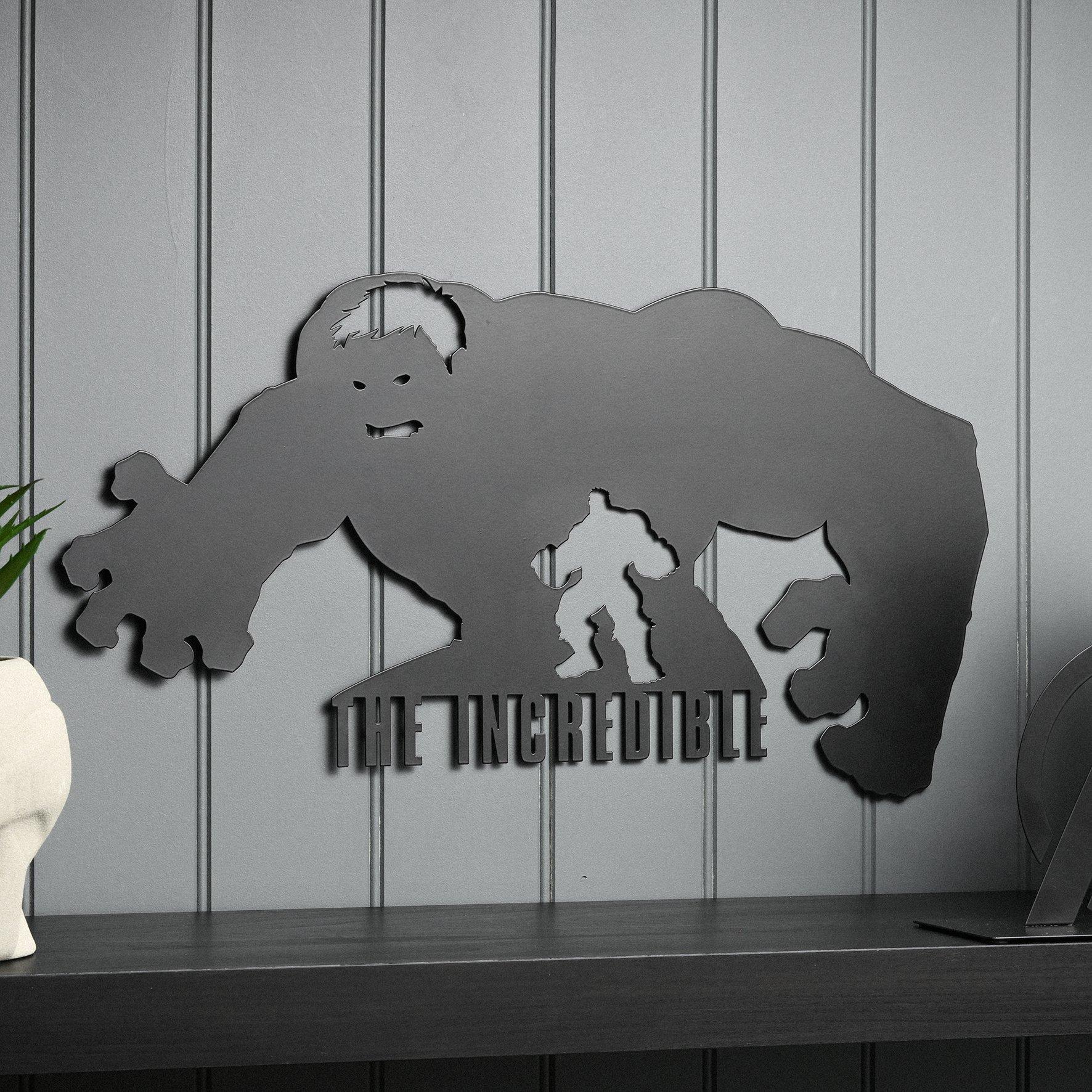 Black - Marvel - Marvel The Avengers Hulk Wall Plaque - 1