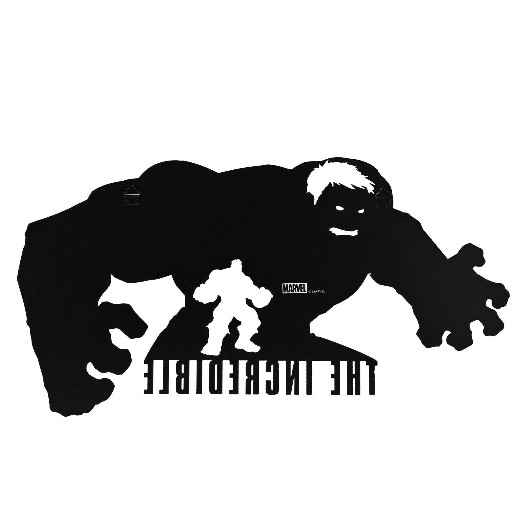Black - Marvel - Marvel The Avengers Hulk Wall Plaque - 3