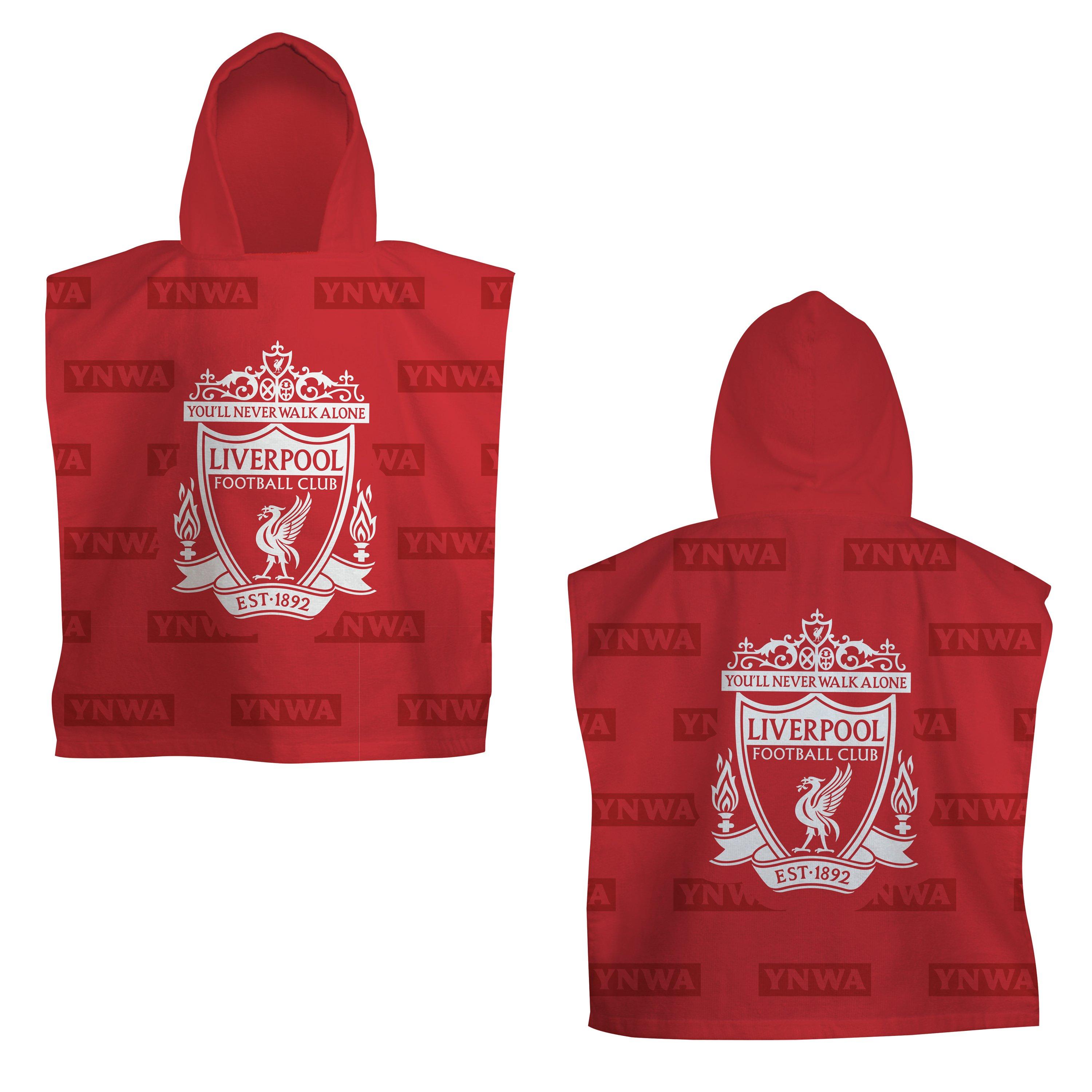 Red - Liverpool FC - Liverpool FC Boots Medium Poncho Towel - 3