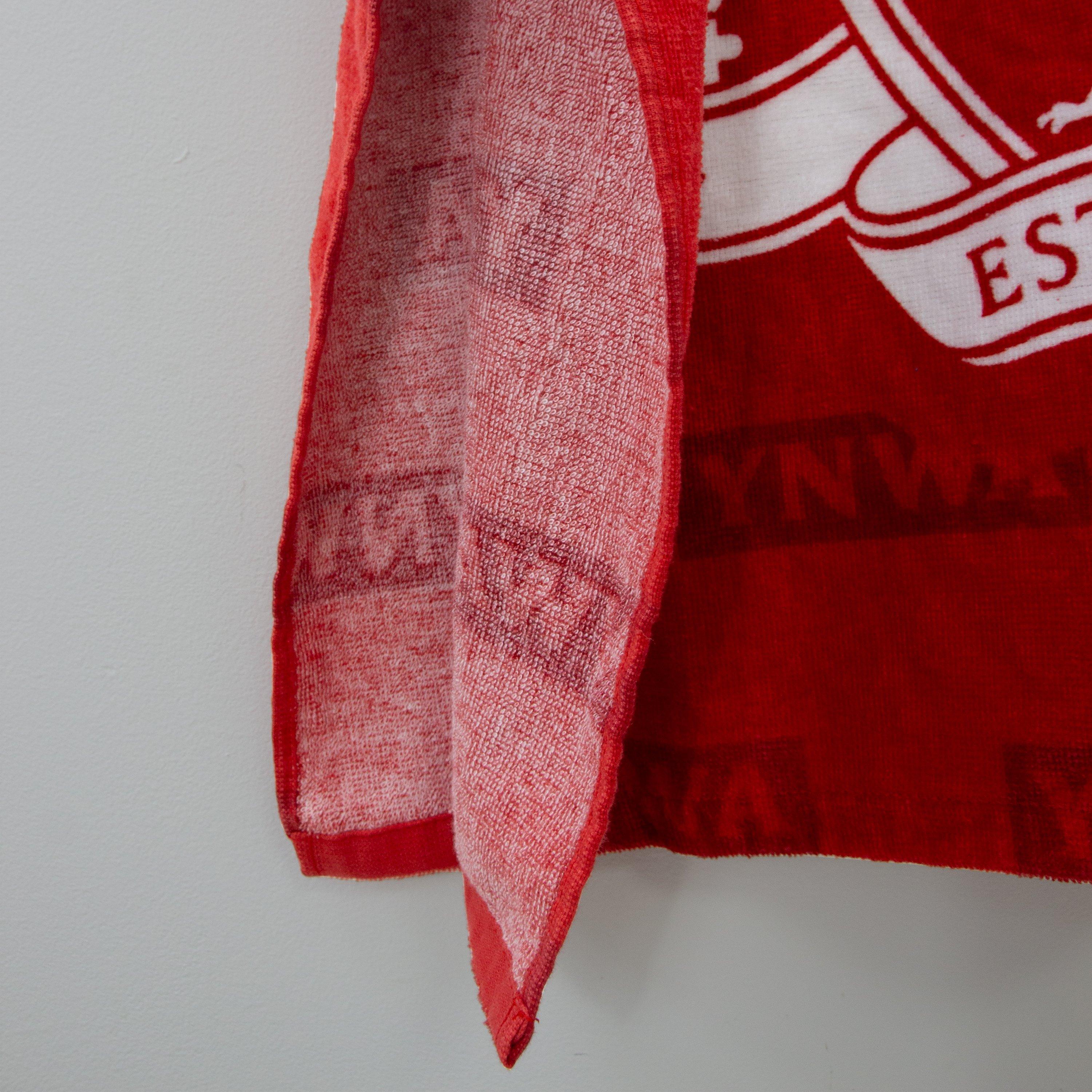 Red - Liverpool FC - Liverpool FC Boots Medium Poncho Towel - 7