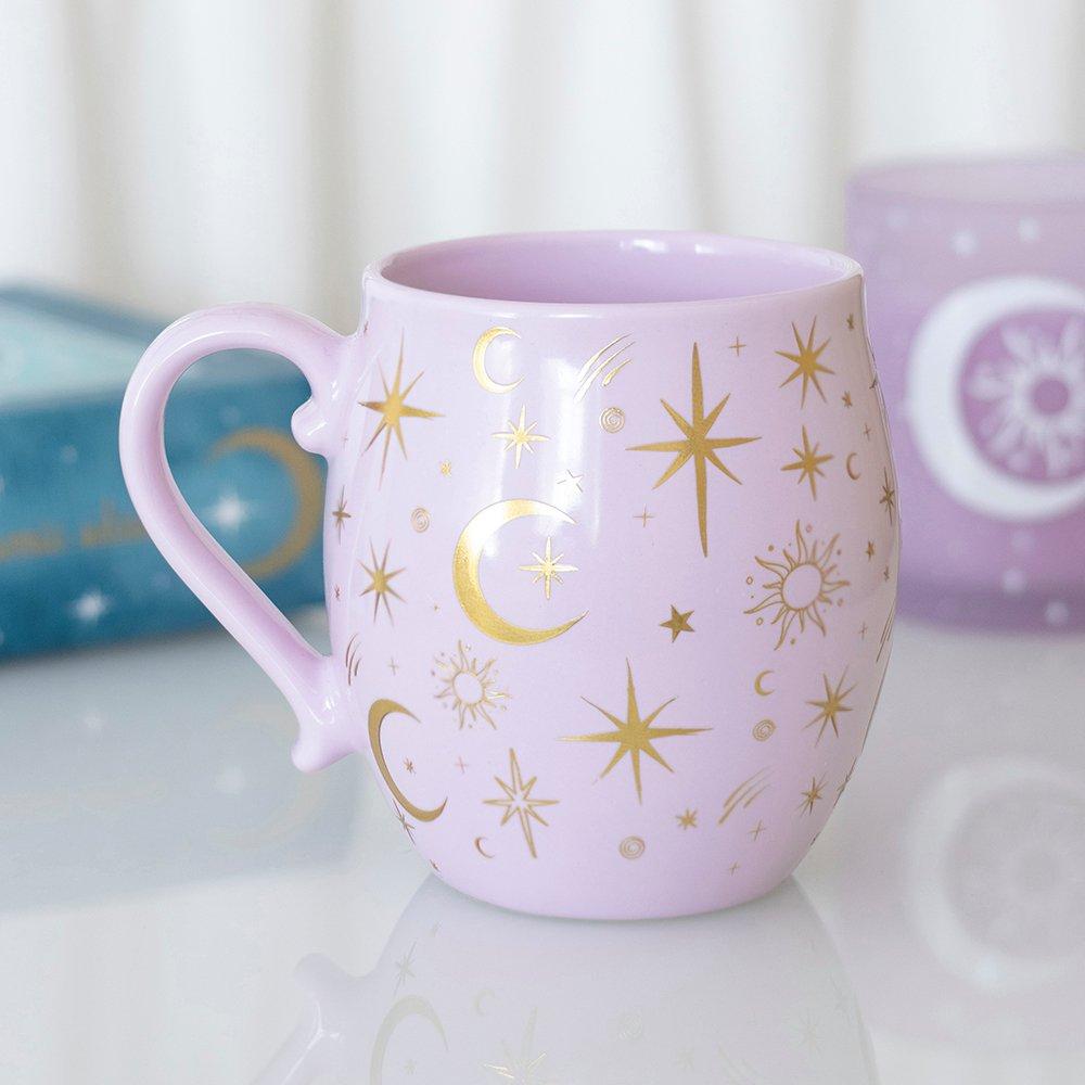 White - Something Different - Purple Pastel Skies Mug - 1