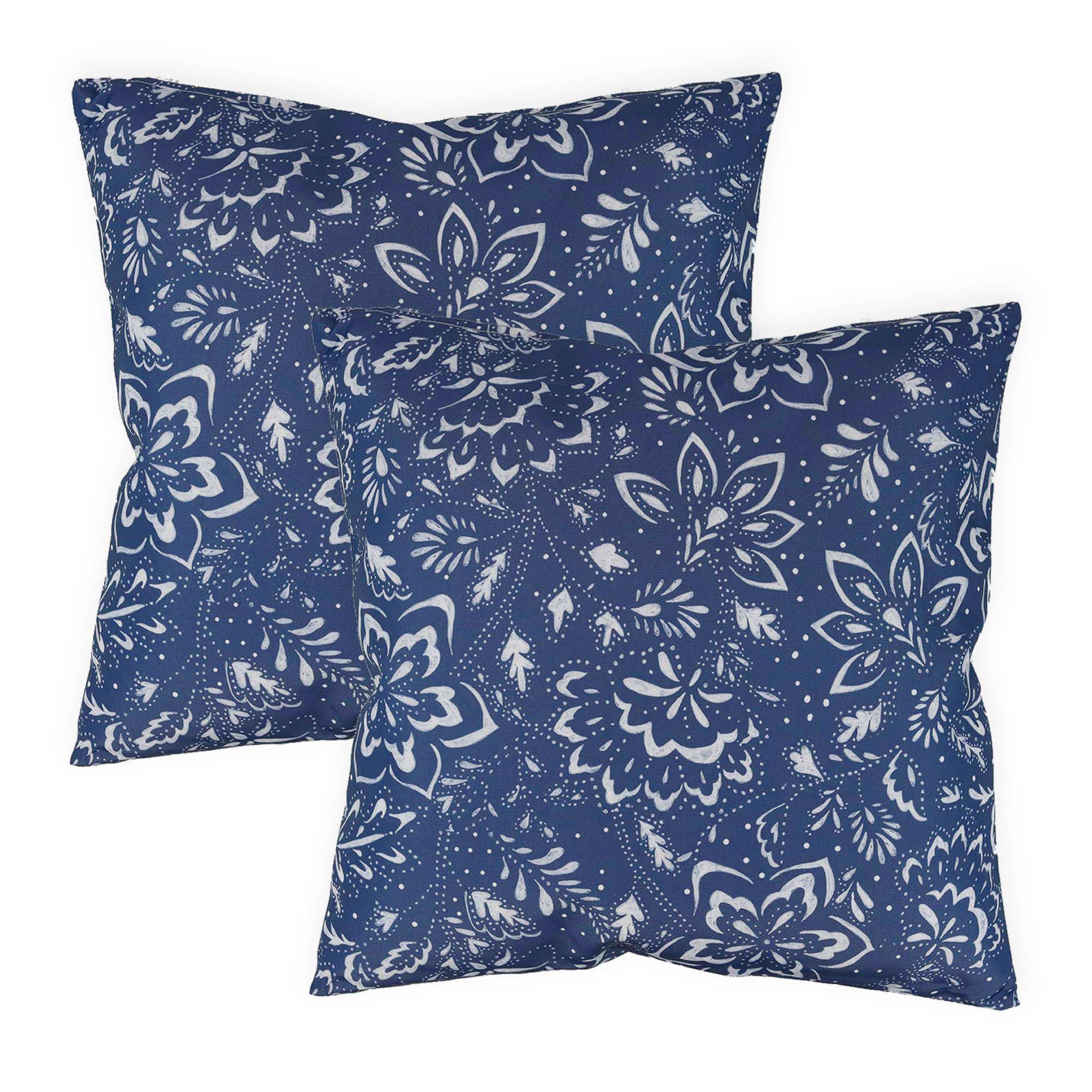 Blue - Streetwize - Decorative Hampton Scatter Cushion Covers - 1