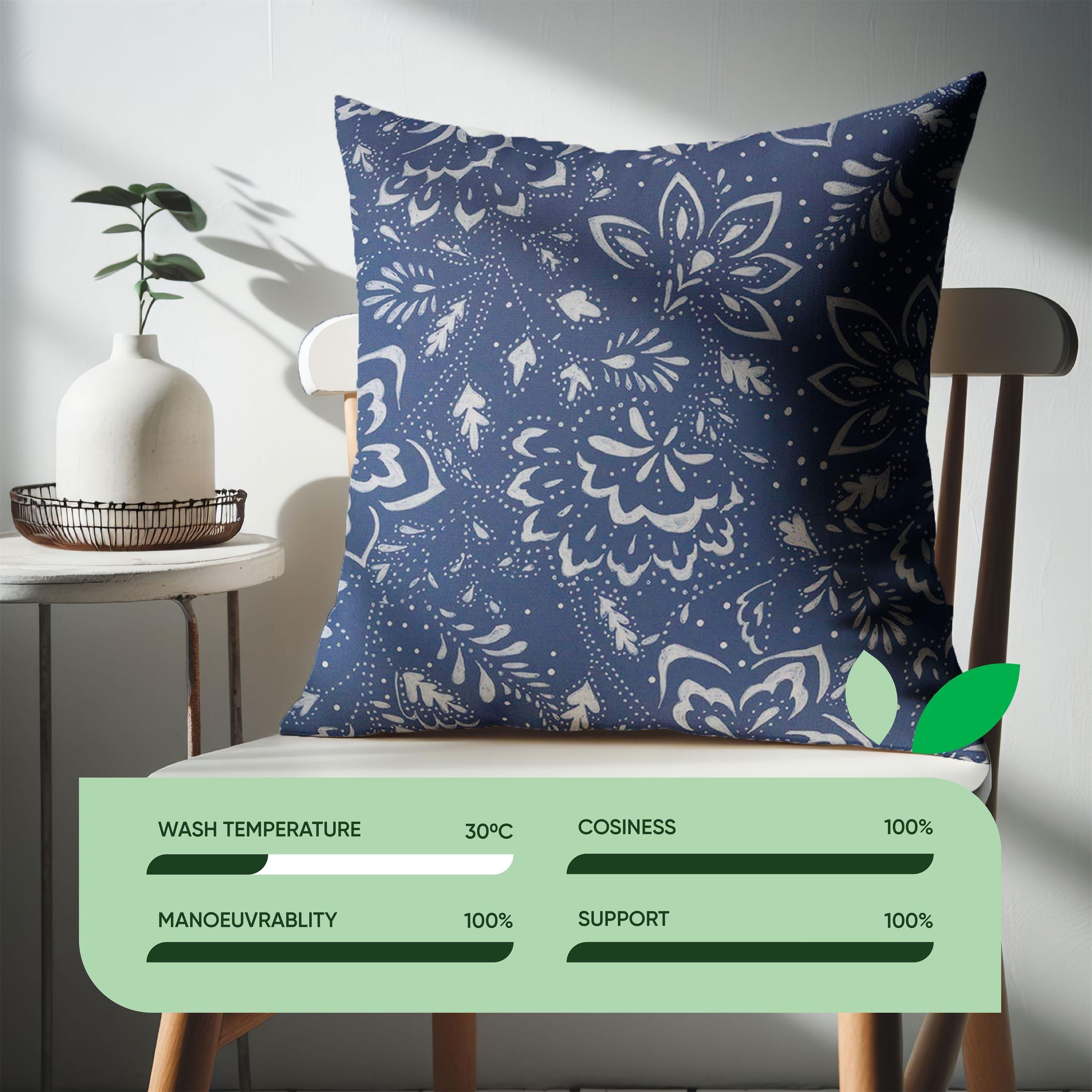 Blue - Streetwize - Decorative Hampton Scatter Cushion Covers - 4