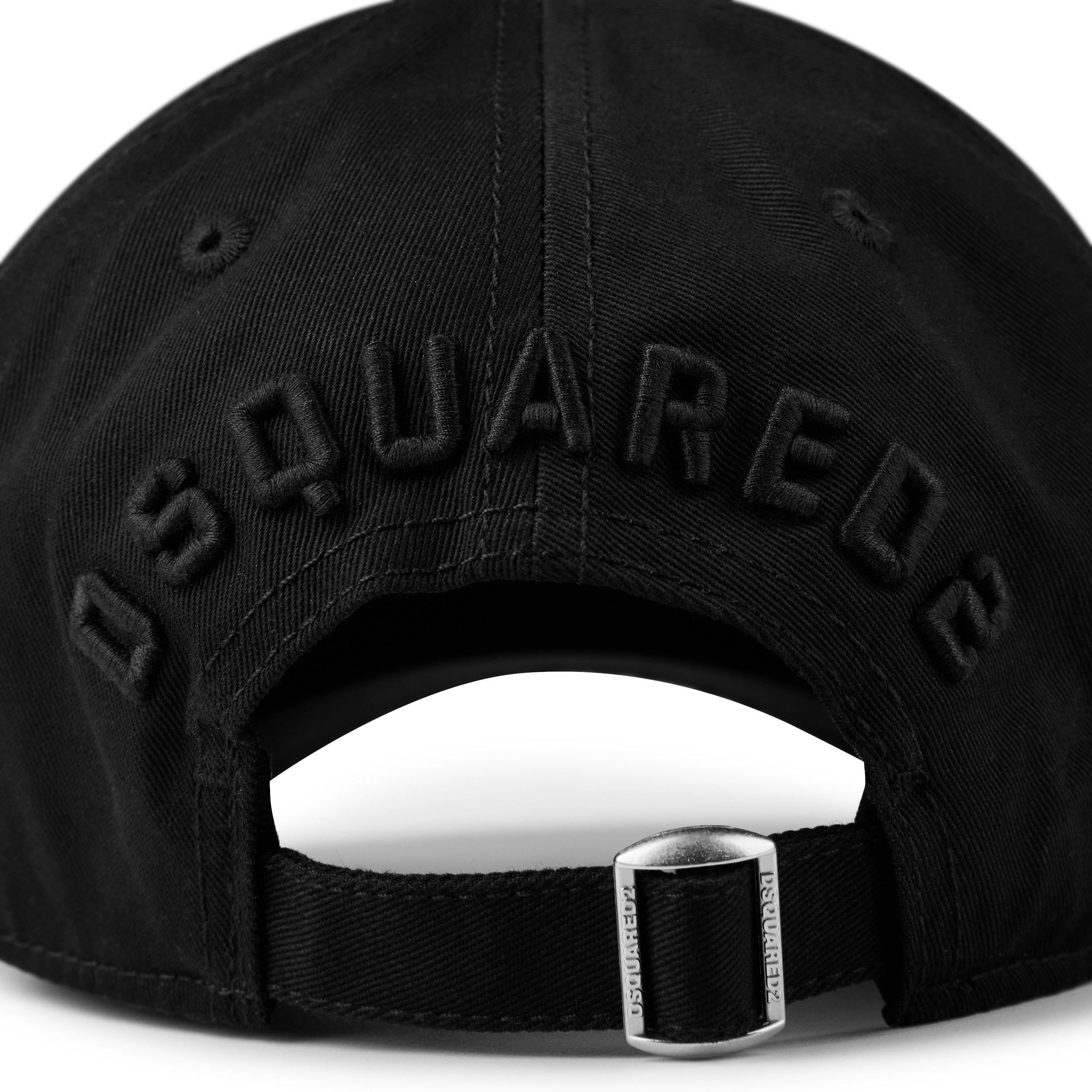 Black/Black - DSquared2 - Icon Baseball Cap - 4