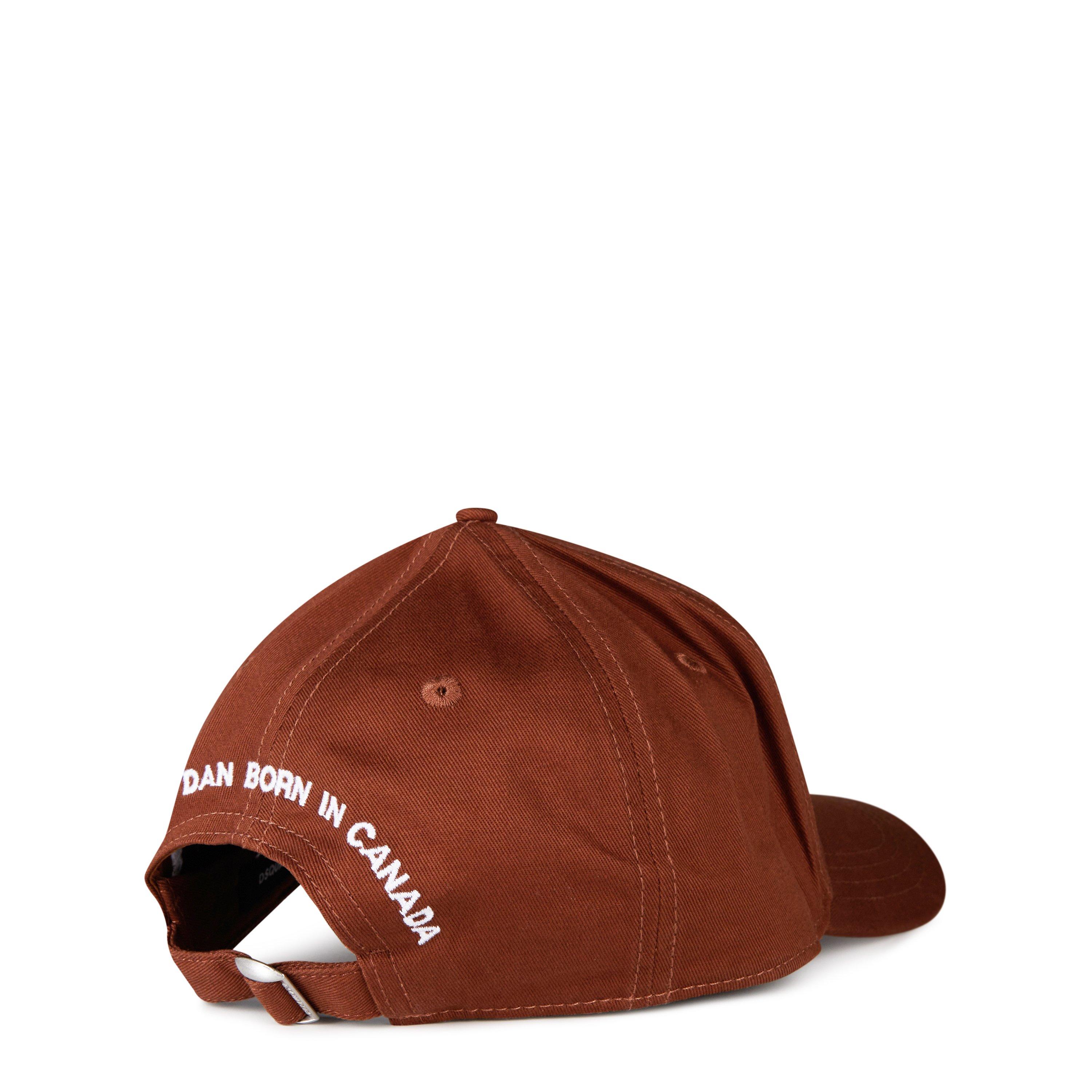 Brown - DSquared2 - Flag Logo Cap - 3