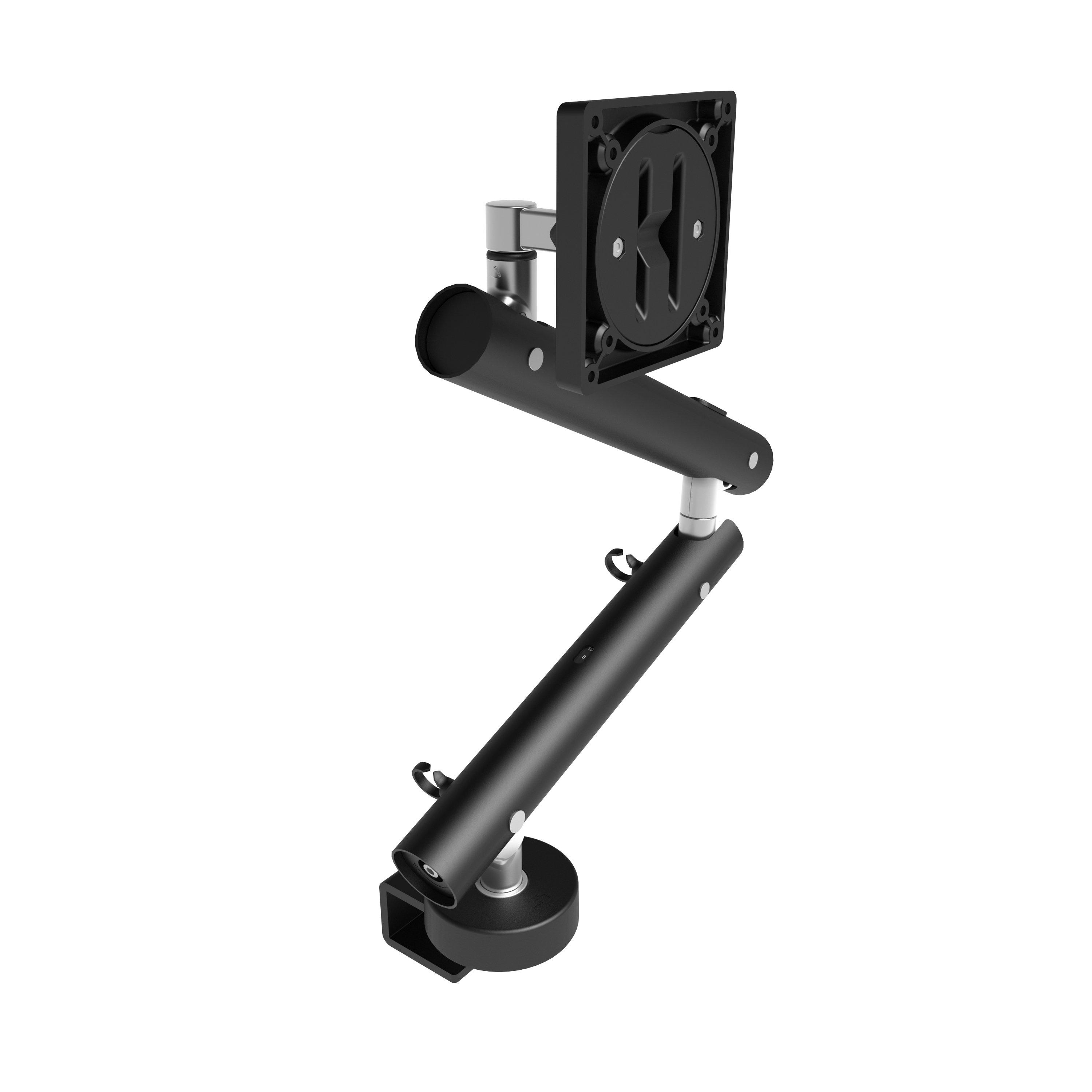 Black - CMD - Miro Dynamic Multi Position Monitor Arm Black - 1