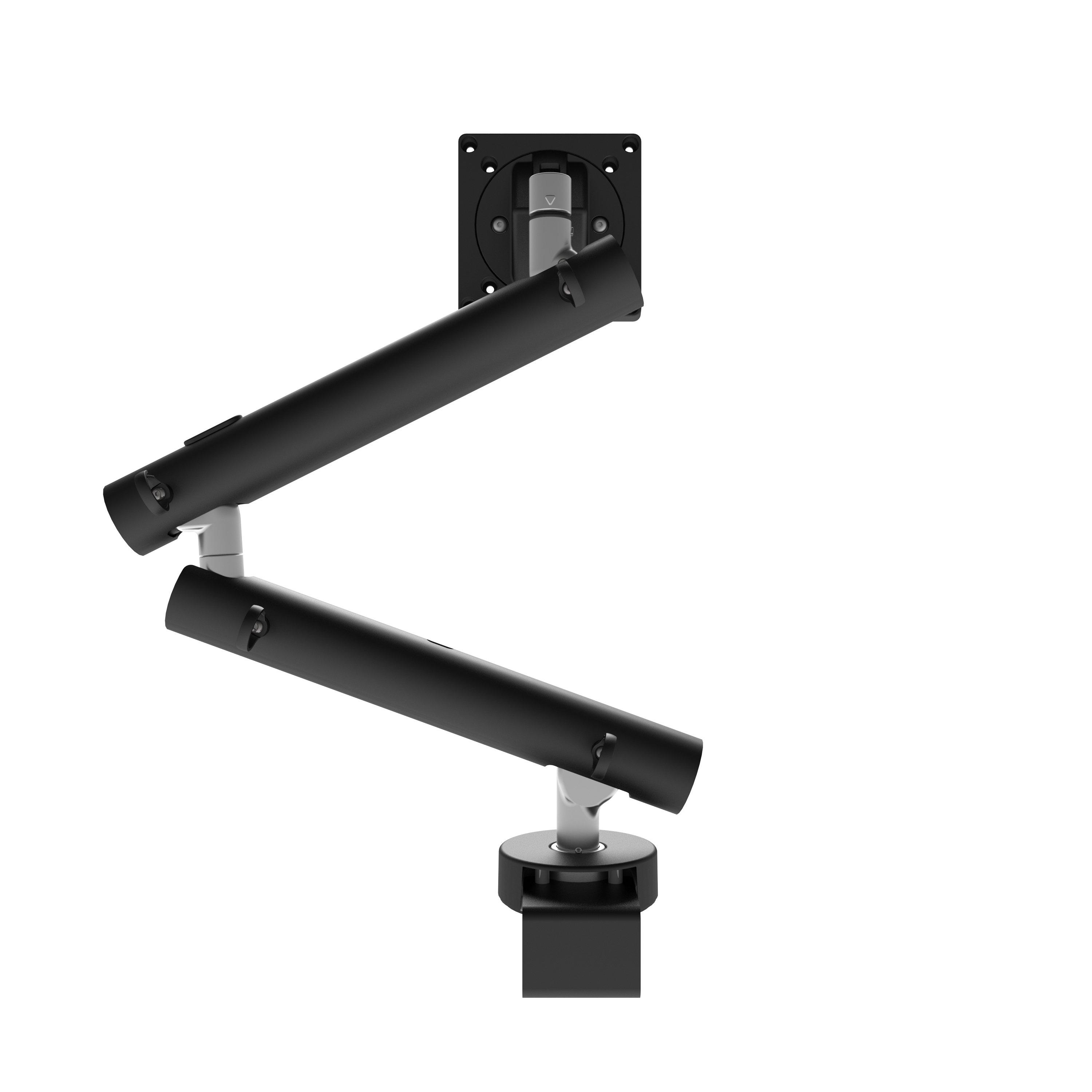 Black - CMD - Miro Dynamic Multi Position Monitor Arm Black - 4