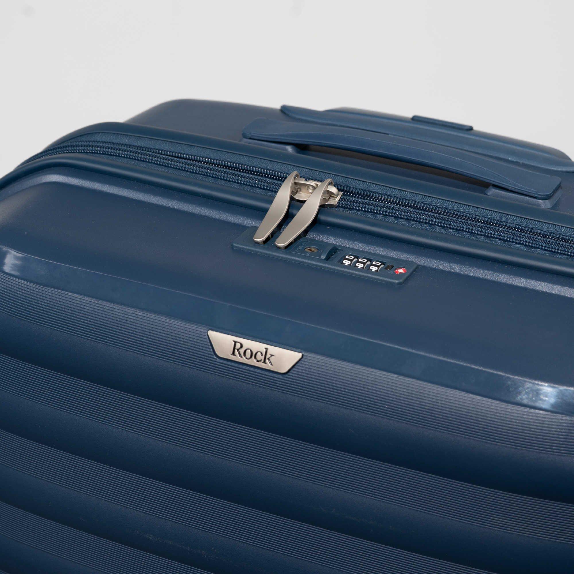 Navy - Rock - Rock Oslo Suitcase Navy - 6