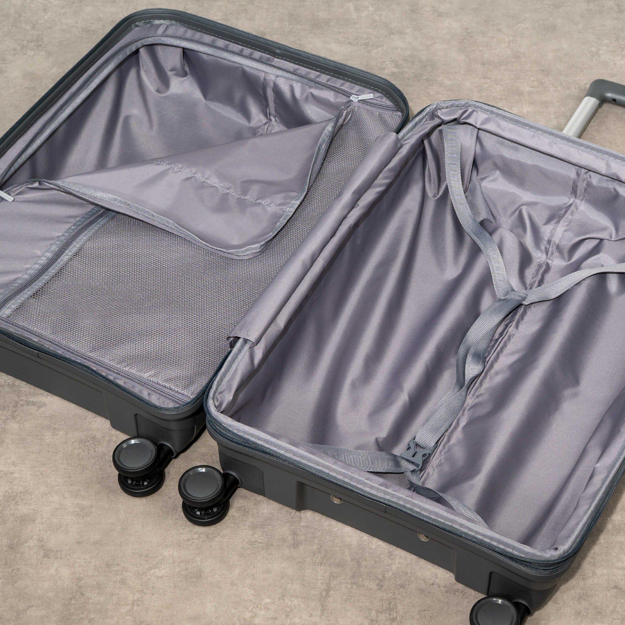 Charcoal - Rock - Rock Oslo Suitcase Charcoal - 5