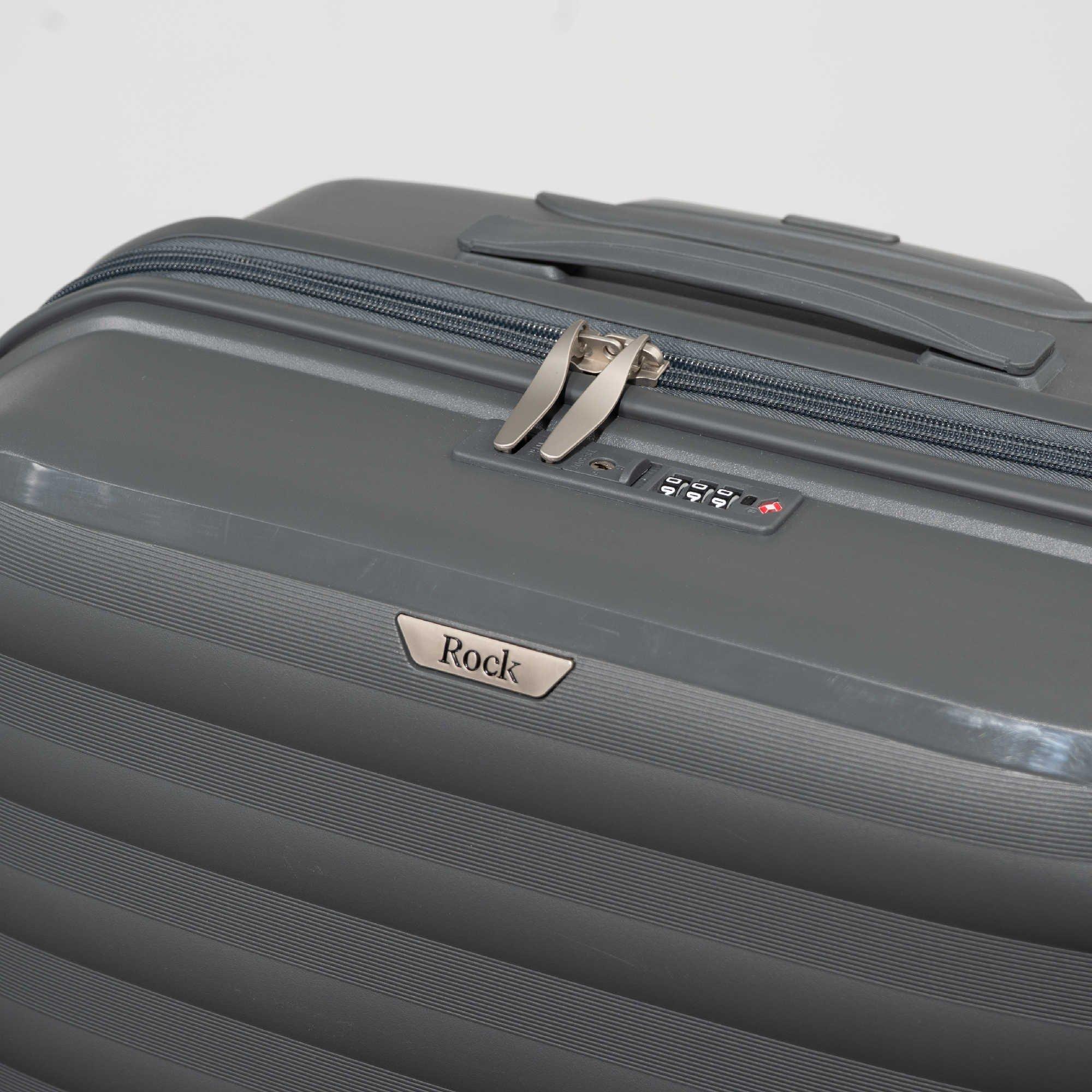 Charcoal - Rock - Rock Oslo Suitcase Charcoal - 6